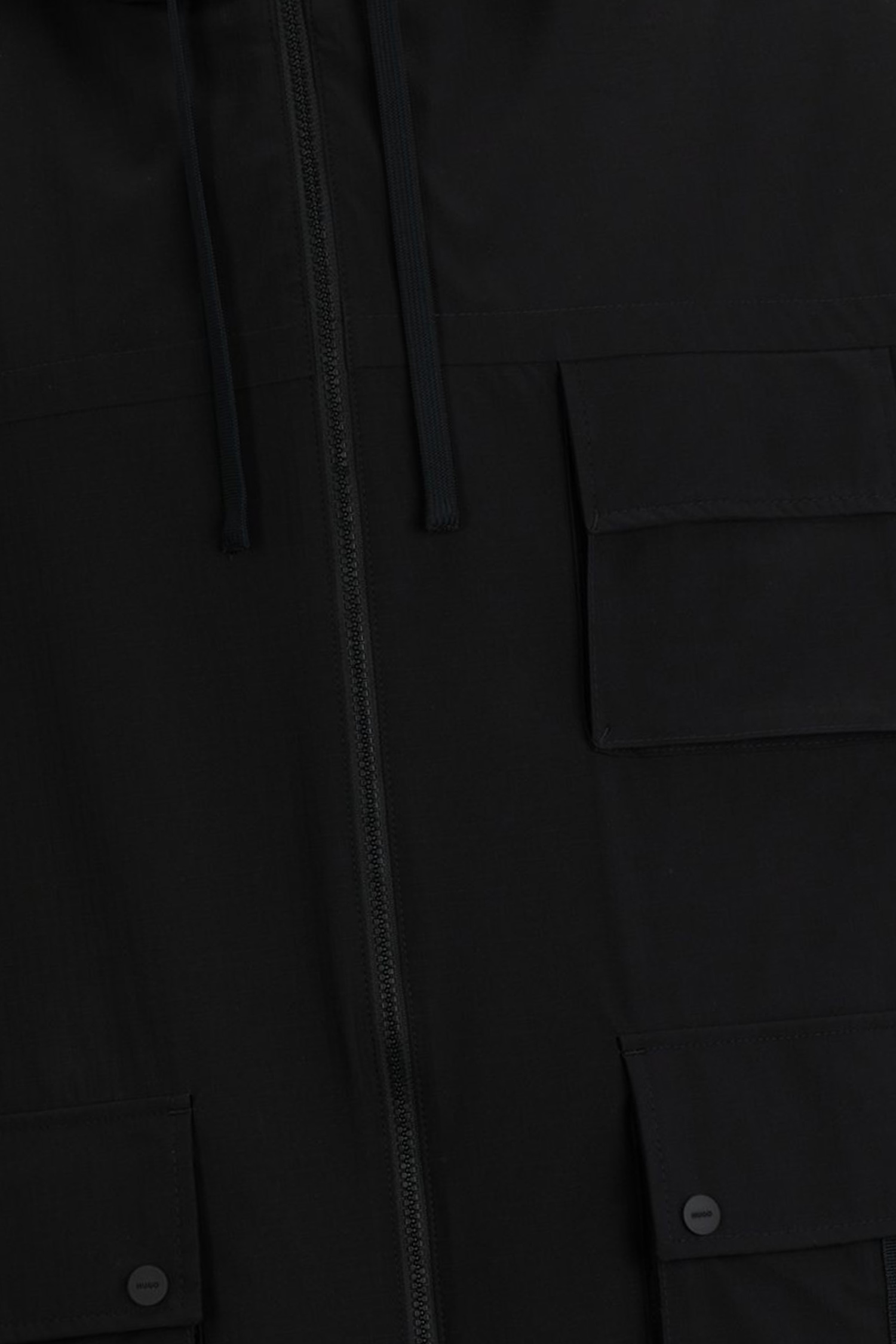 Мужская черная парка HUGO 50505355;001