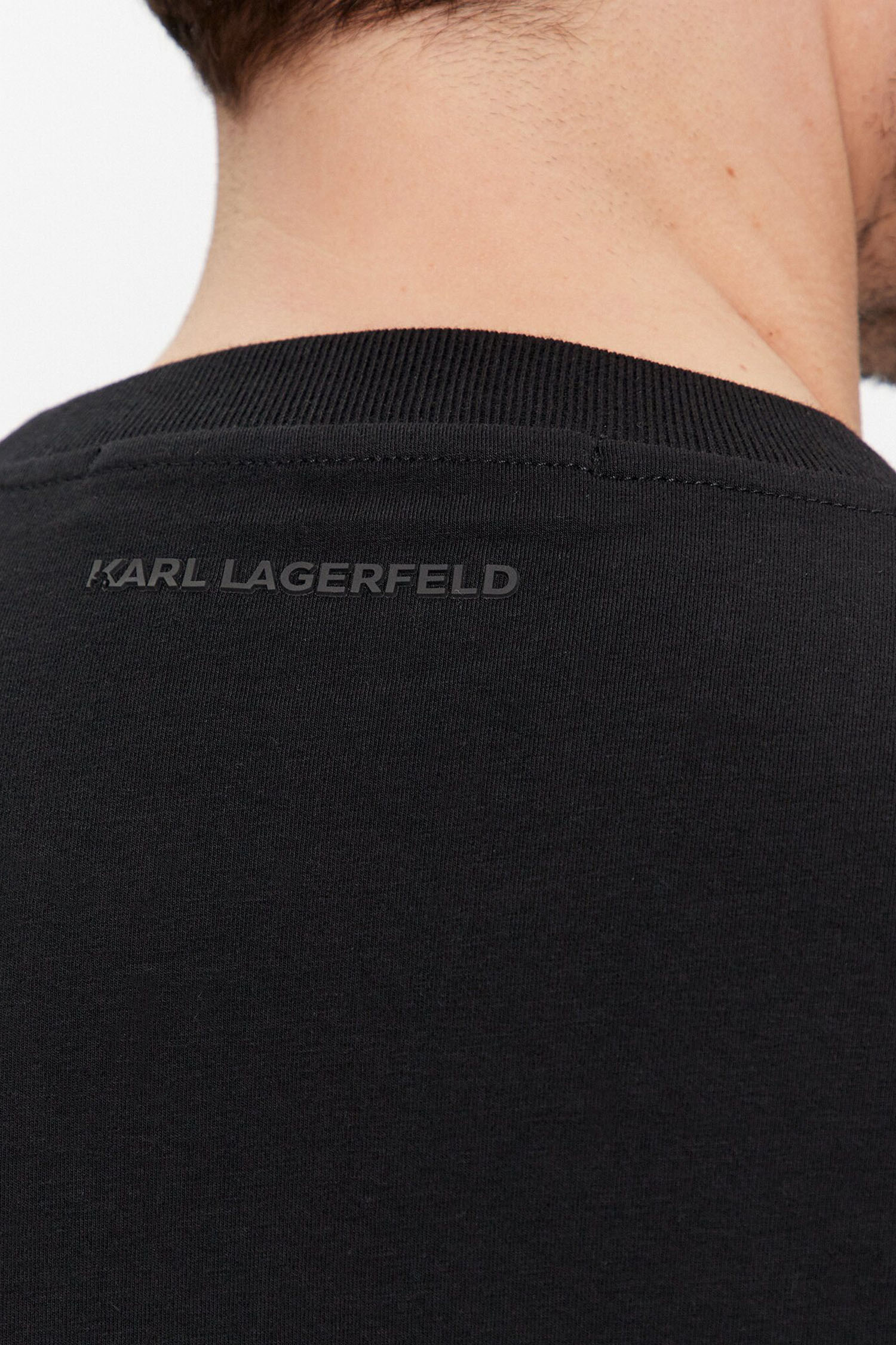 Мужская черная футболка Karl Lagerfeld 541221.755403;990