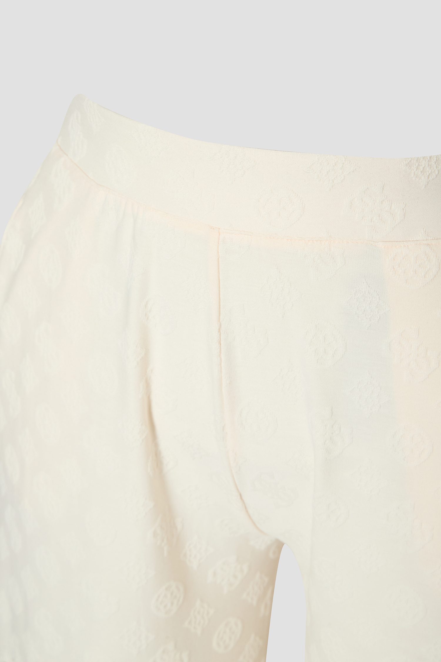 Жіночі бежеві брюки з візерунком Guess V5RB21.KCLG2;P6EB