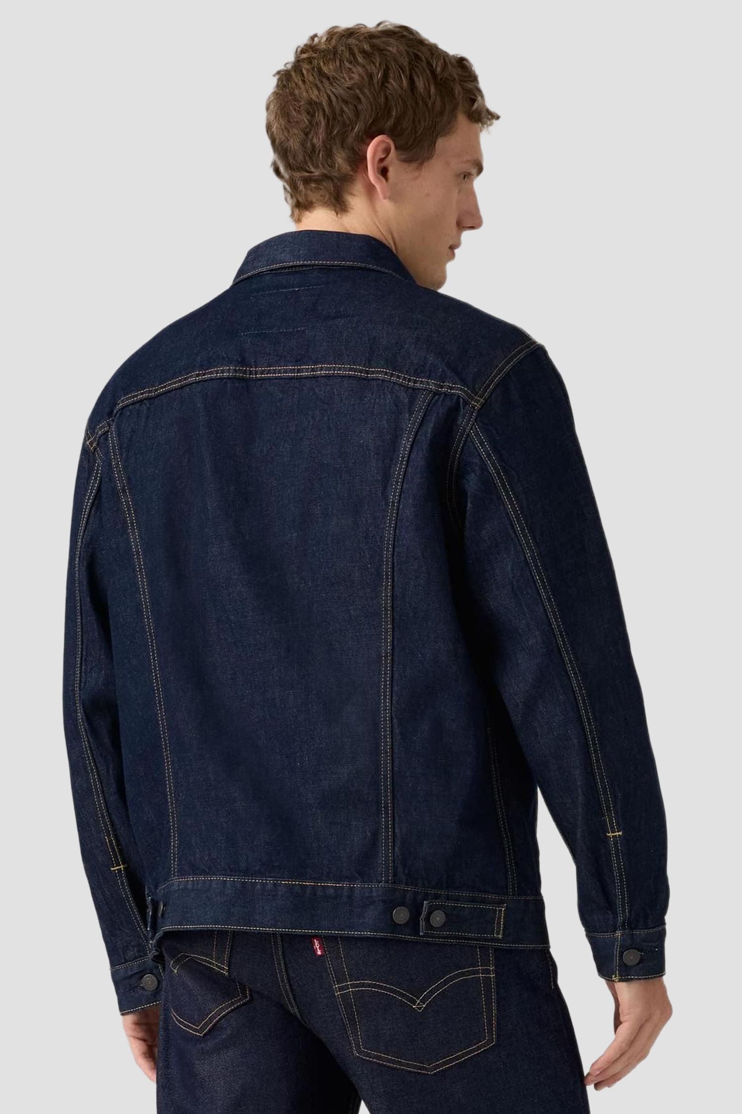 Чоловіча темно-синя джинсова куртка Levi’s® A5782;0083