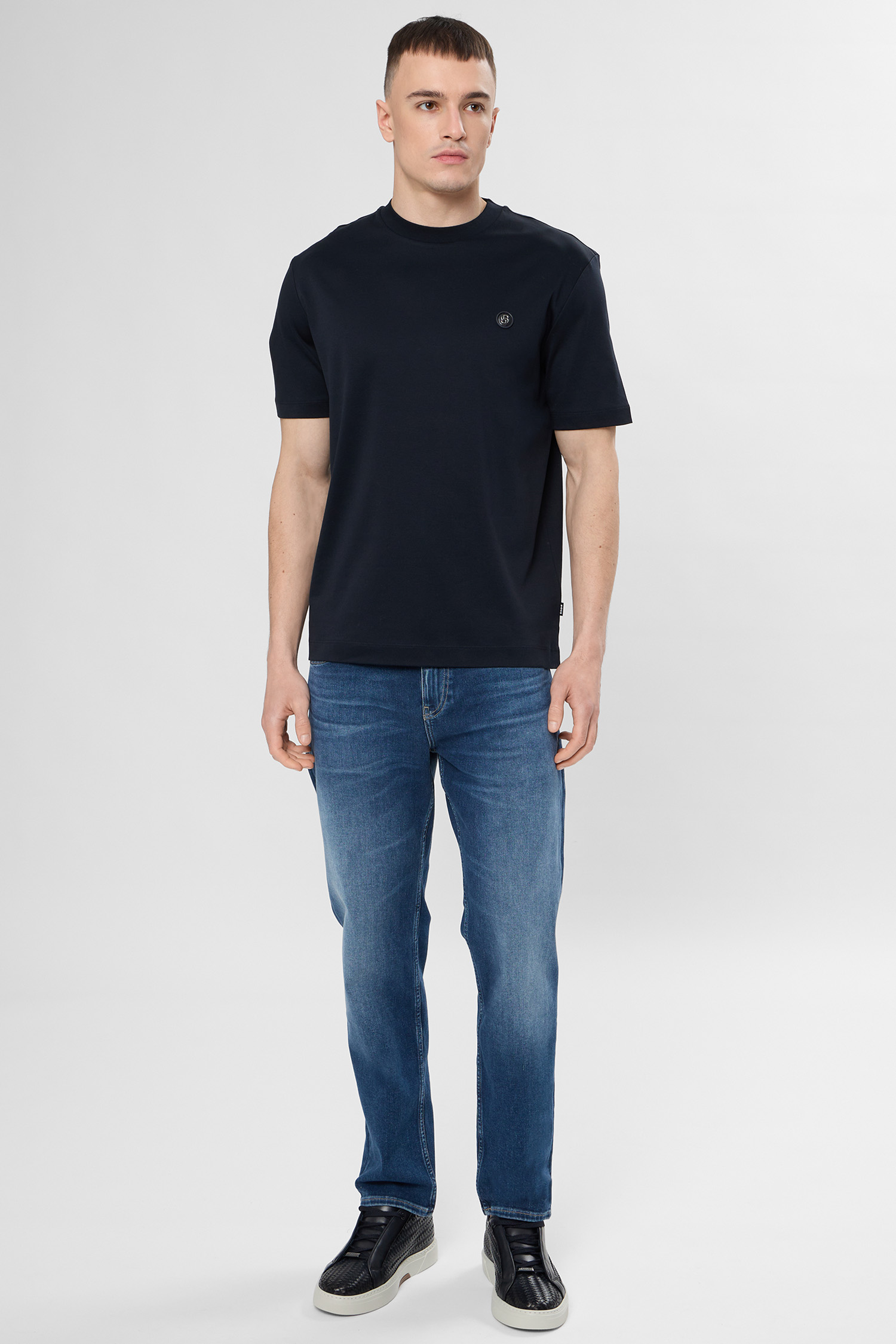 Чоловічі темно-сині джинси BOSS 50557515;419