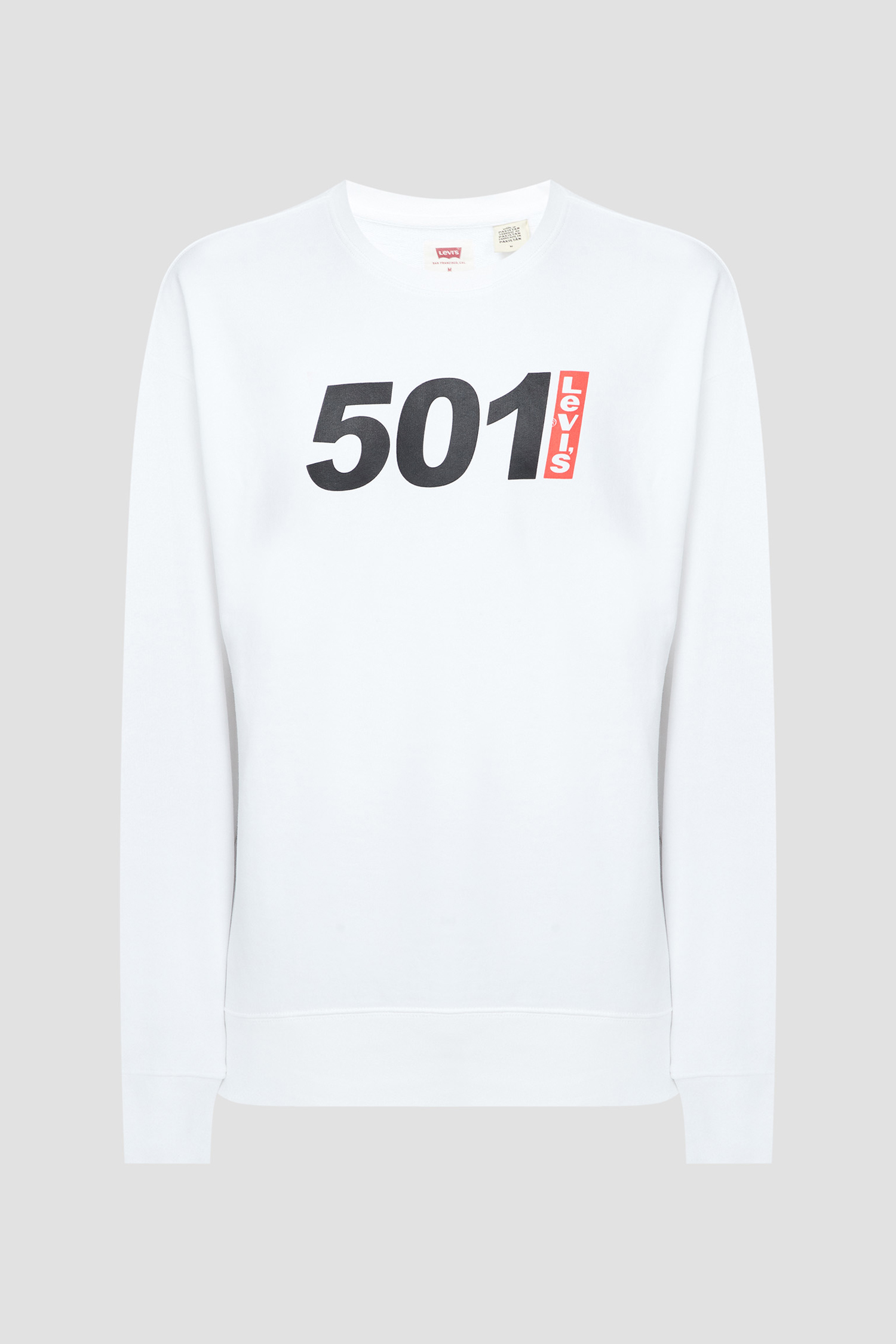 Мужской белый свитшот Levi’s® 38712;0214