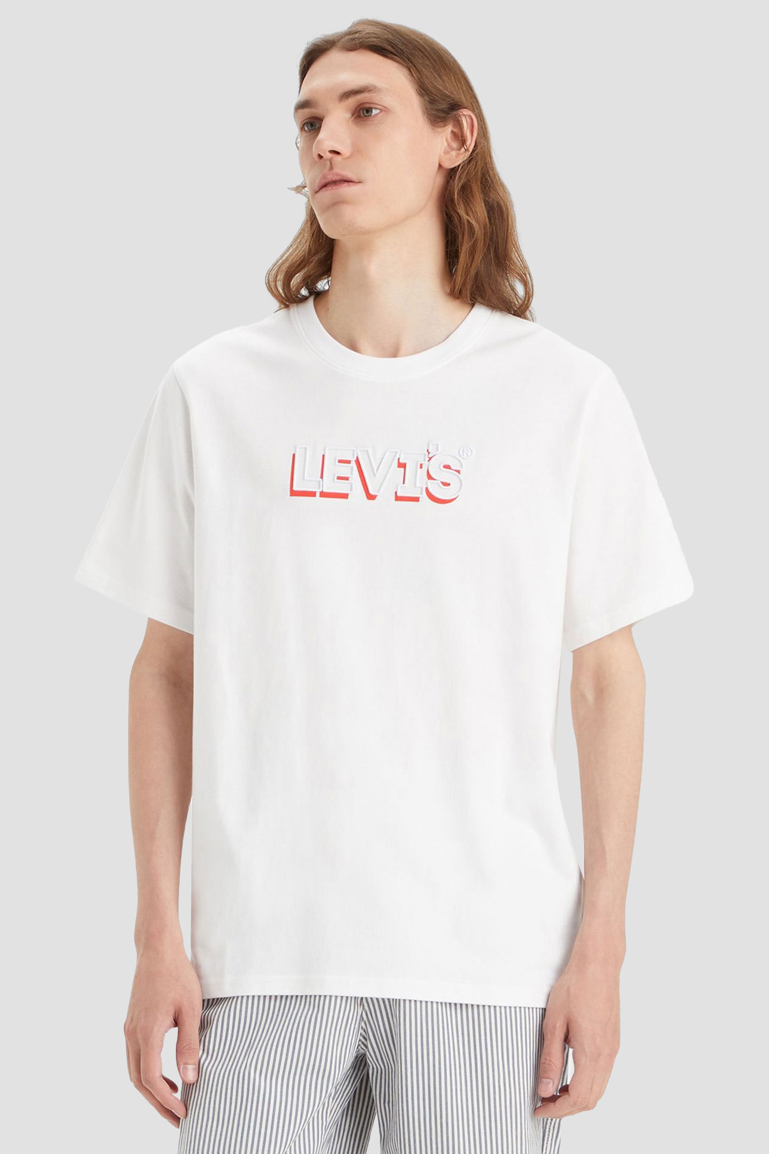 Мужская белая футболка Levi’s® 16143;1245