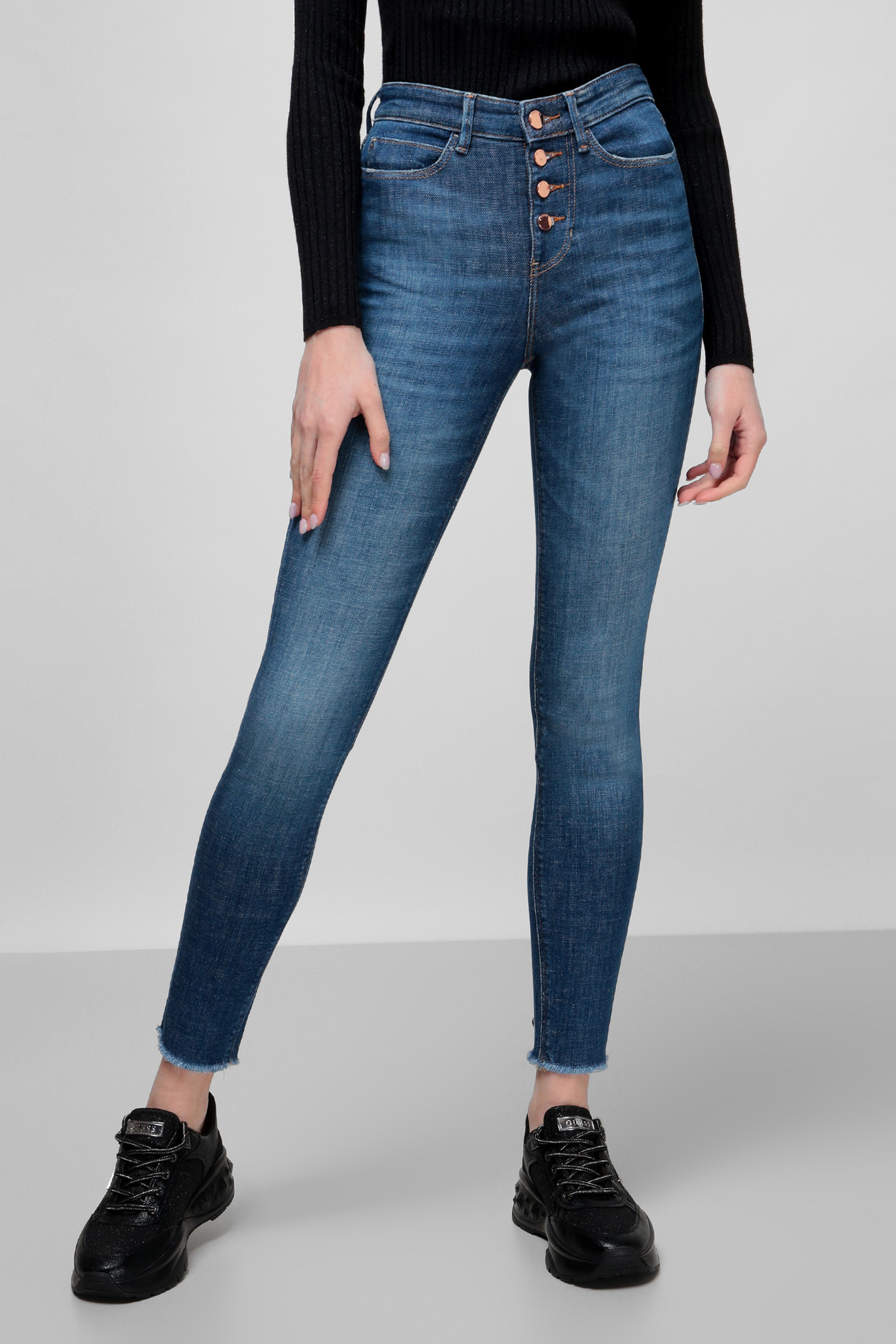 Сині джинси 1981 Skinny для дівчат Guess W0BA28.D46A1;BYSW