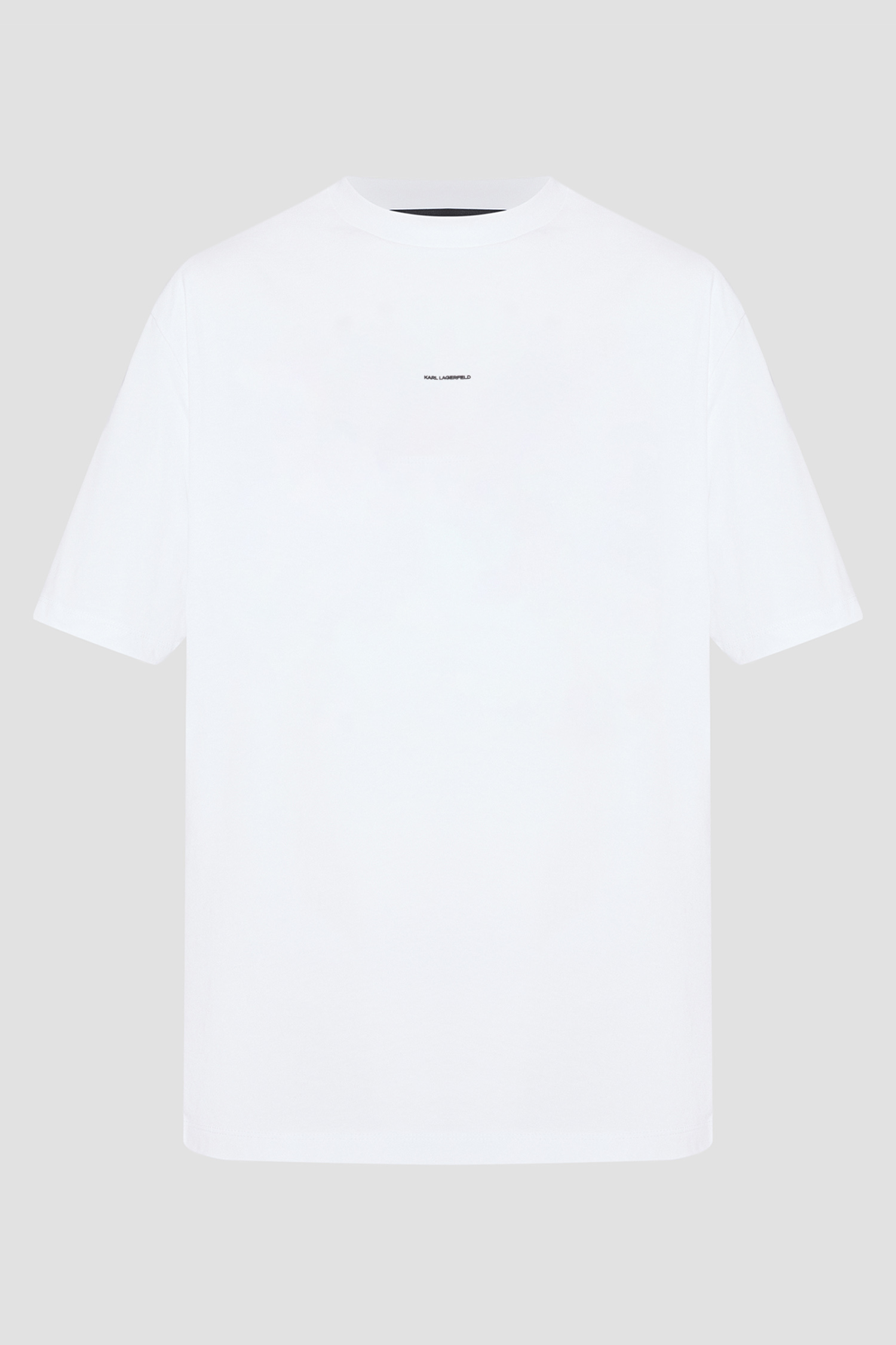 Мужская белая футболка Karl Lagerfeld 552235.755030;10