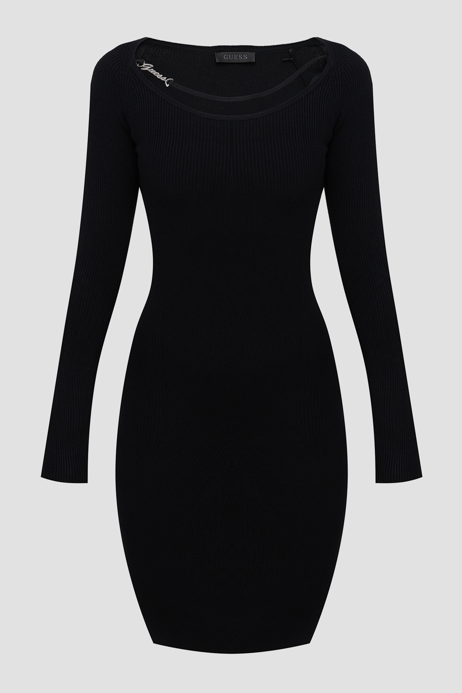 Женское черное платье Guess W6YK33.Z0968;JBLK