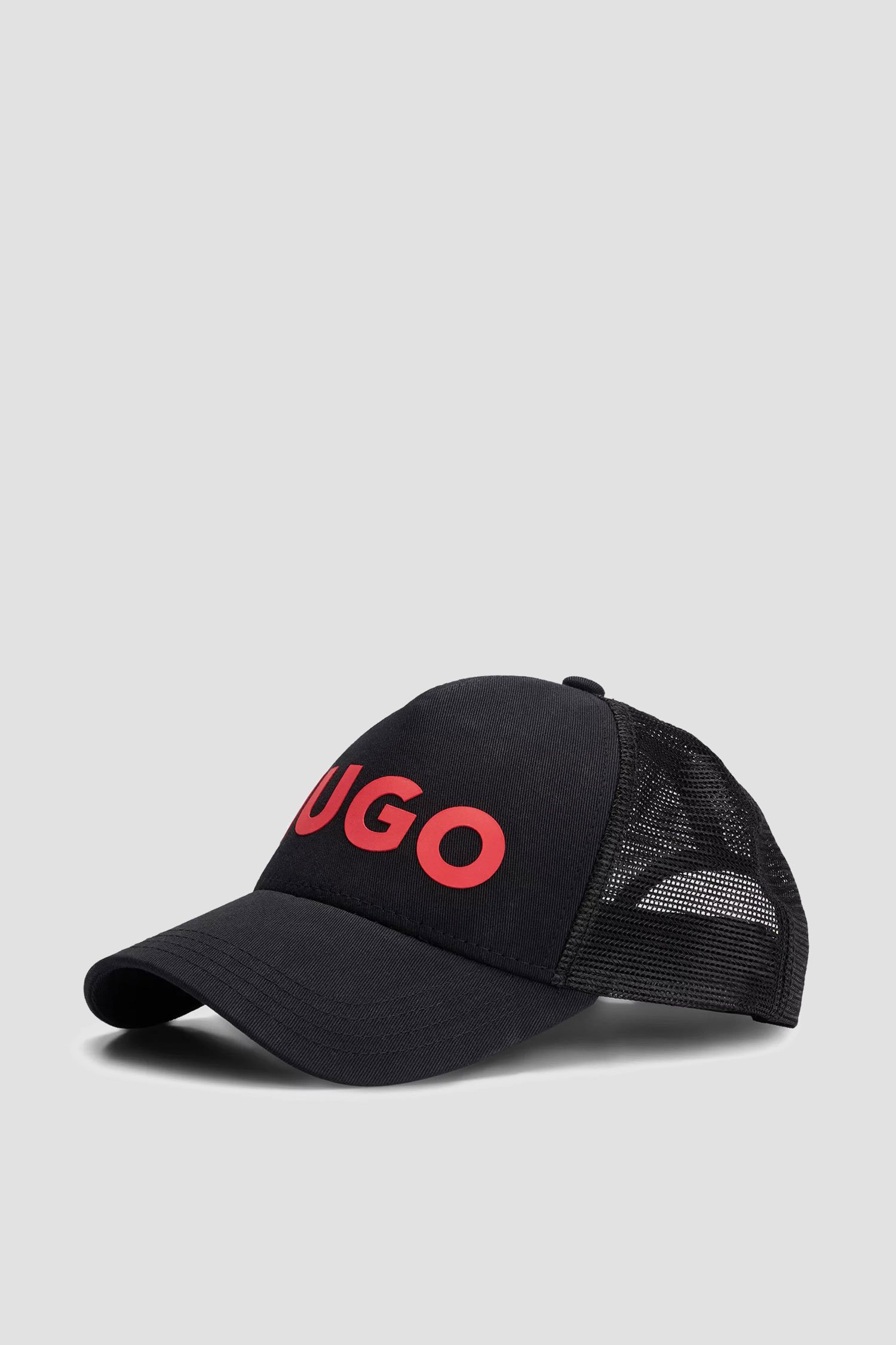Мужская черная кепка HUGO 50496217;001