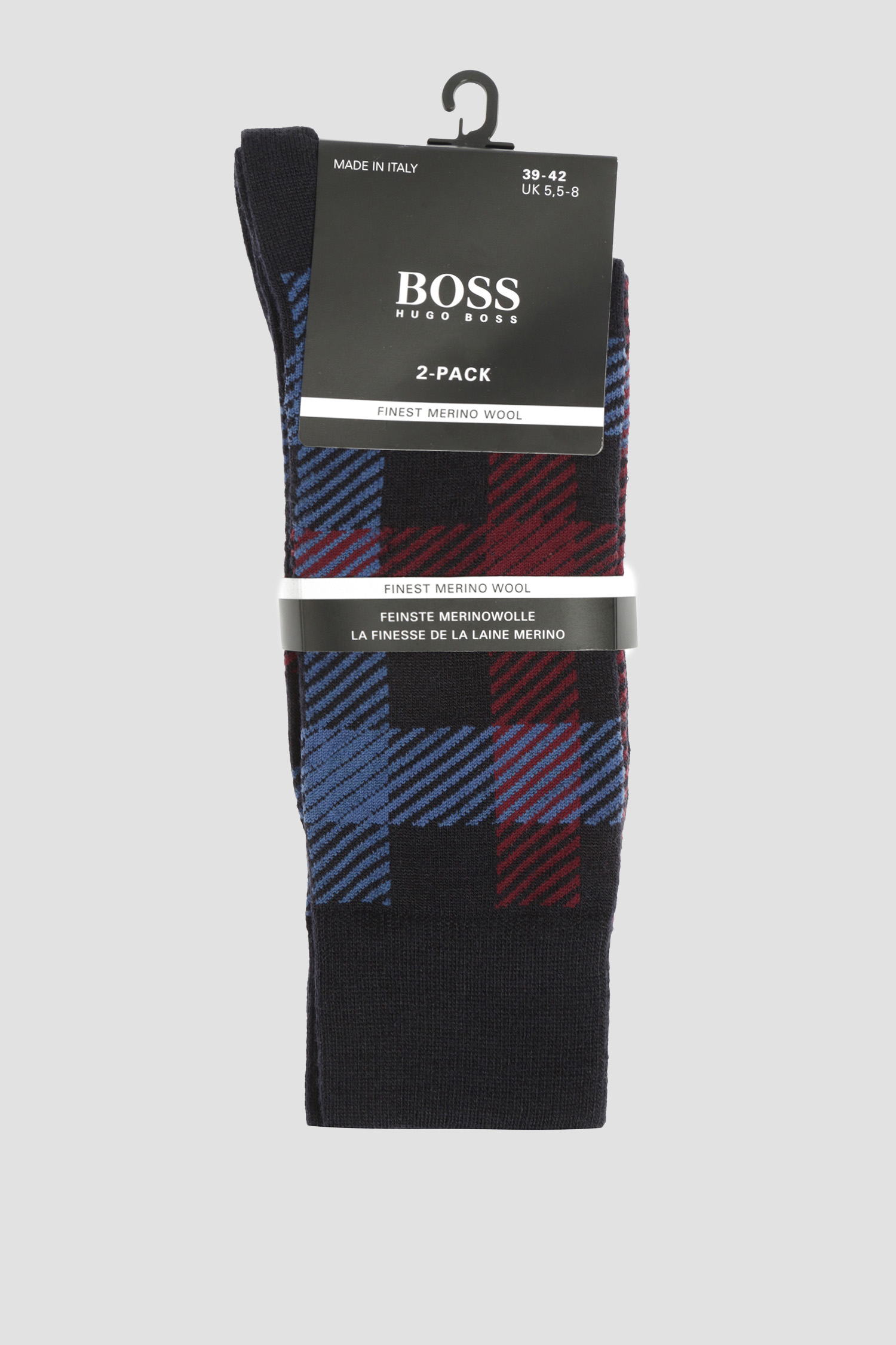 Мужские синие носки (2 пары) BOSS 50414696;401