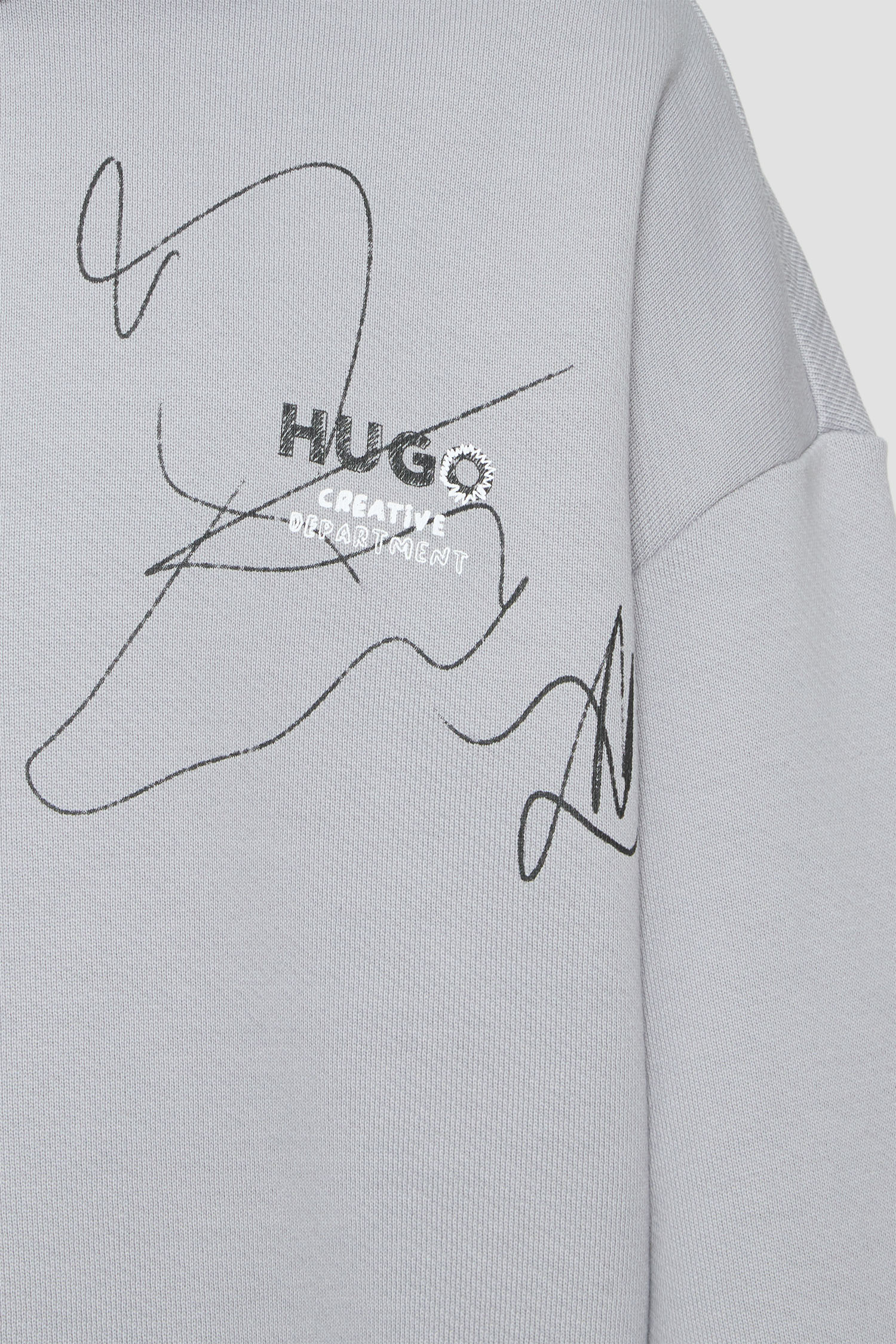 Чоловіче сіре худі HUGO BLUE 50530436;084