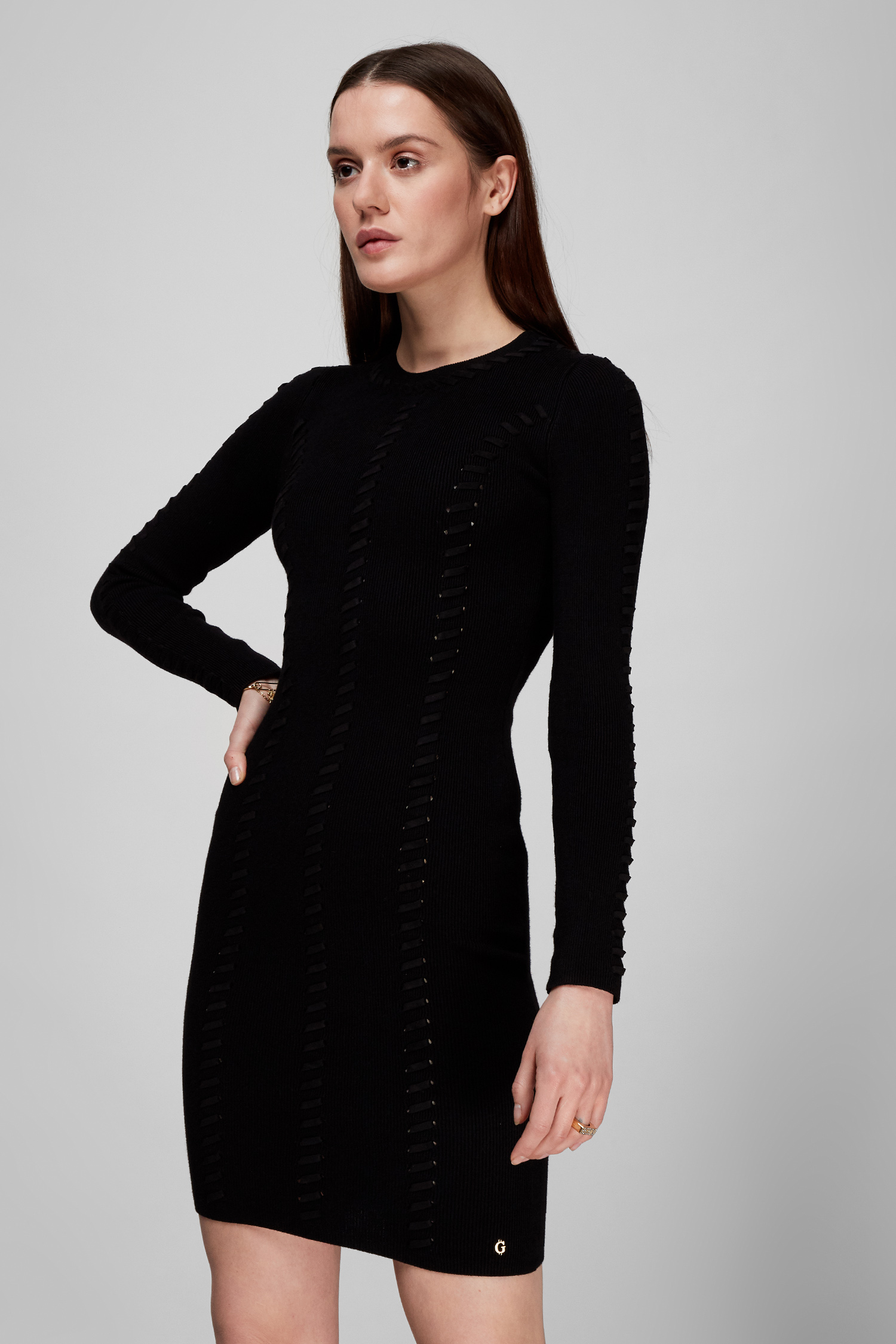 Жіноча чорна сукня Guess W1RK02.Z17X4;JBLK