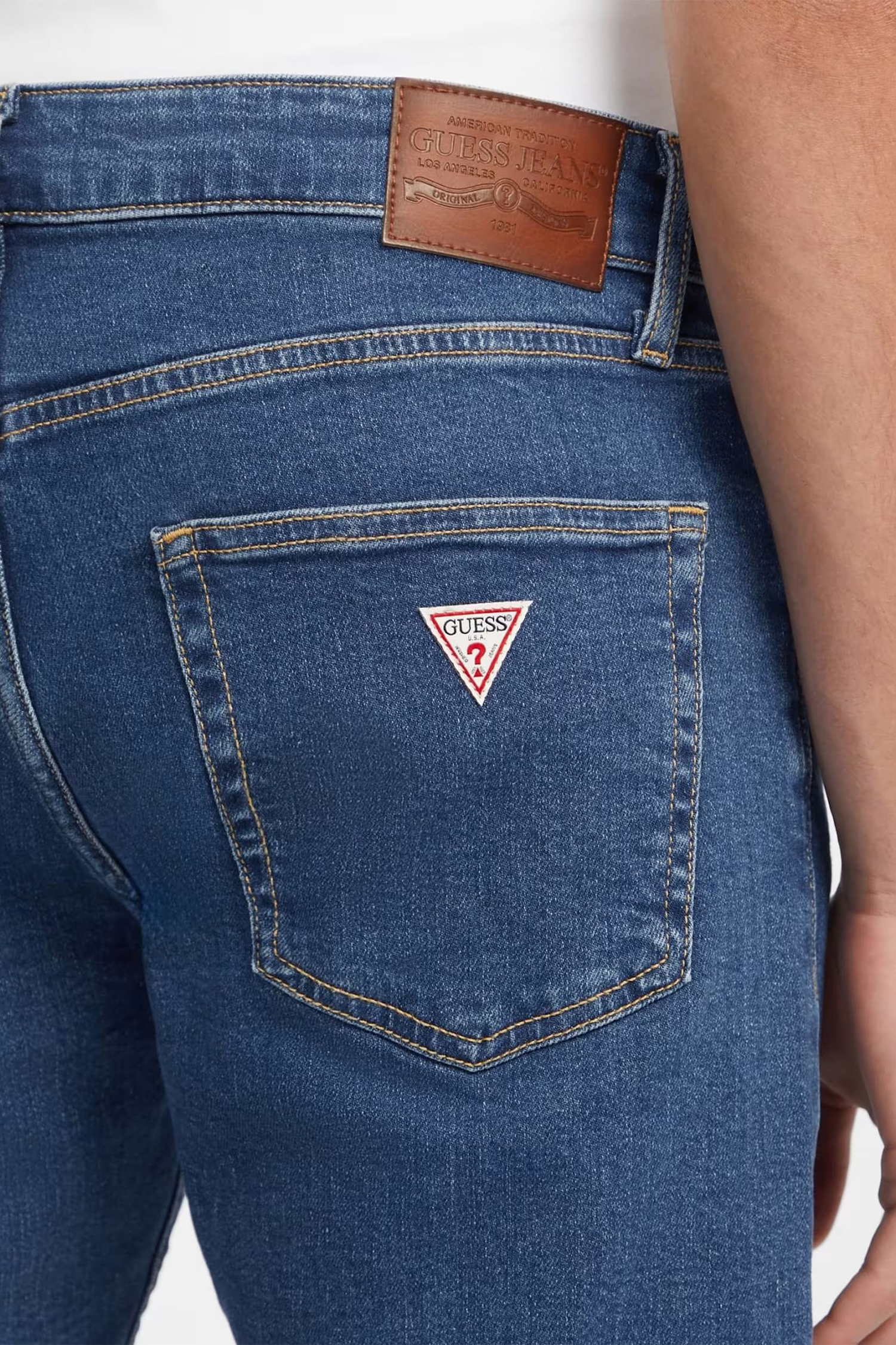 Чоловічі сині джинси Guess Jeans M4YA1C.D5DM2;VARM