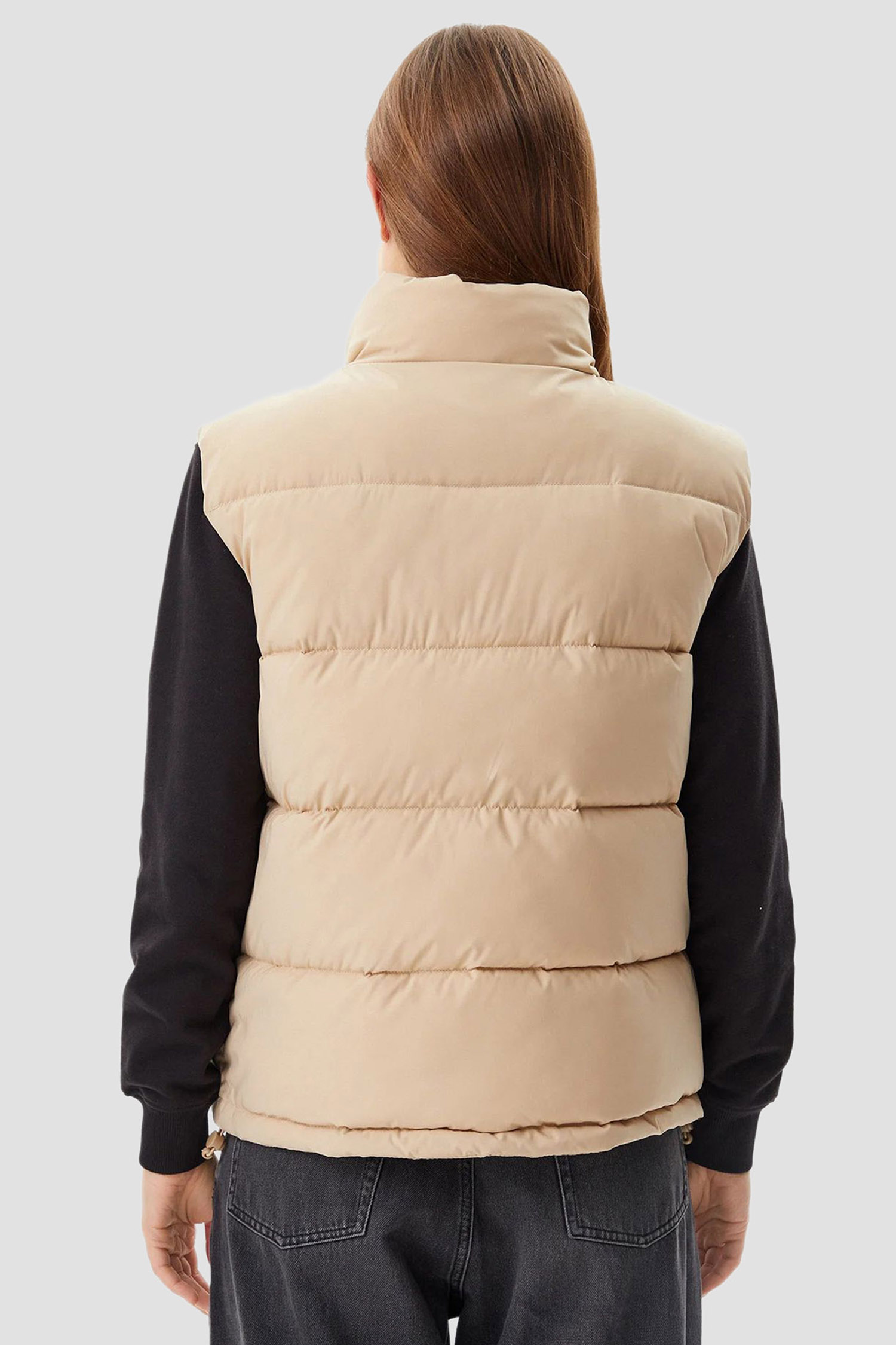 Женский бежевый жилет Guess Jeans W4BN59.WGII2;A117