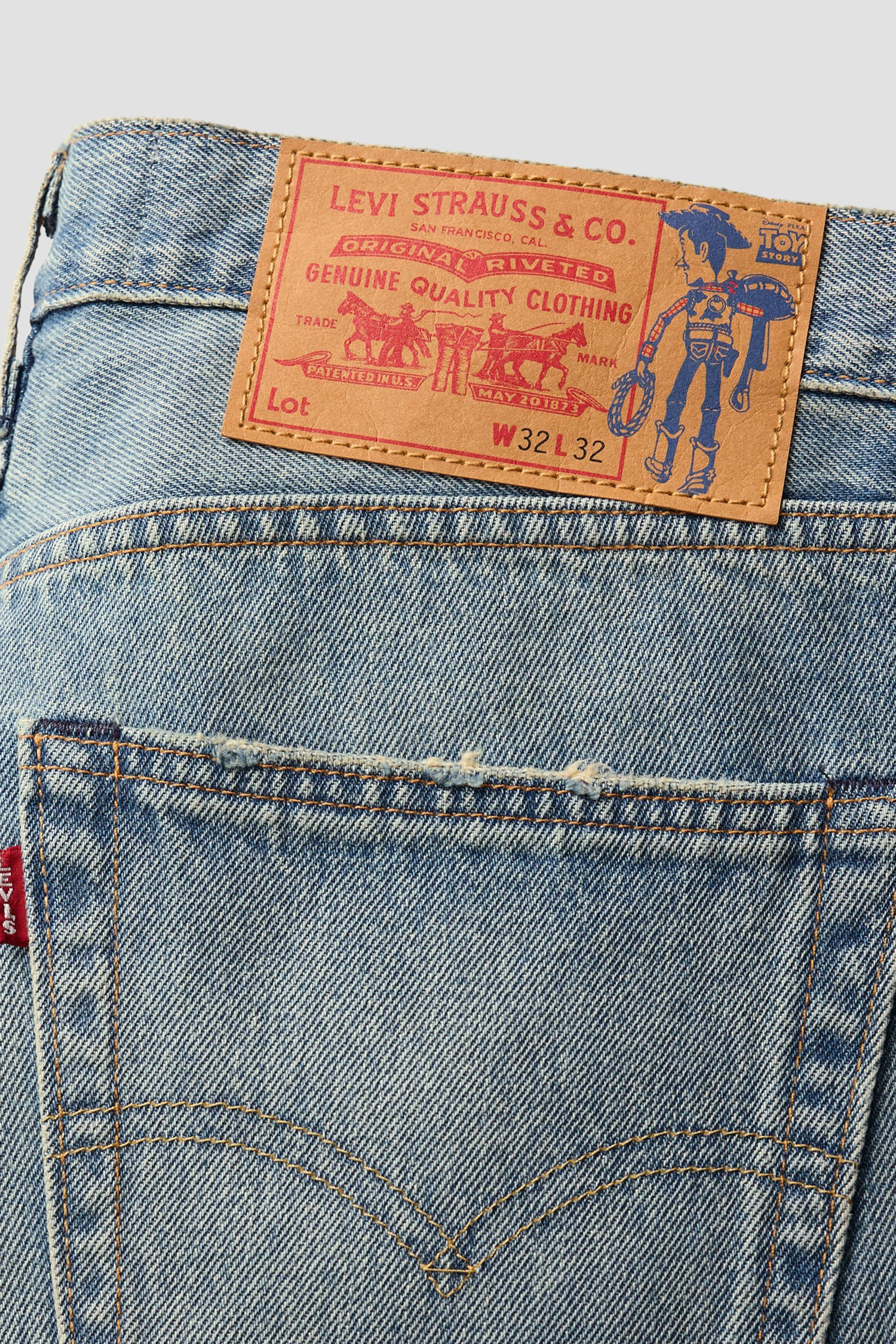 Мужские голубые джинсы Levi's® x Toy Story Levi's® 0034K