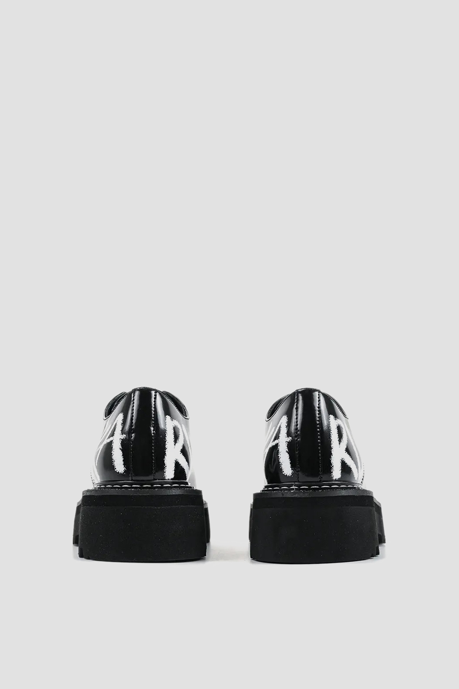 Женские черные кожаные дерби Karl Lagerfeld KL43426;000