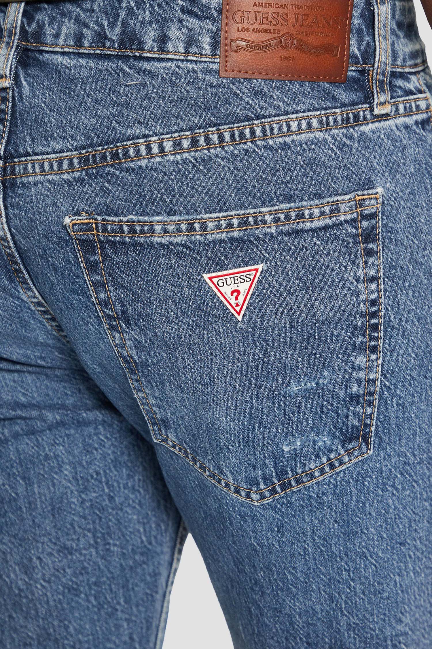 Чоловічі сині джинси Guess Jeans M5RA1B.D5M52;GDIS