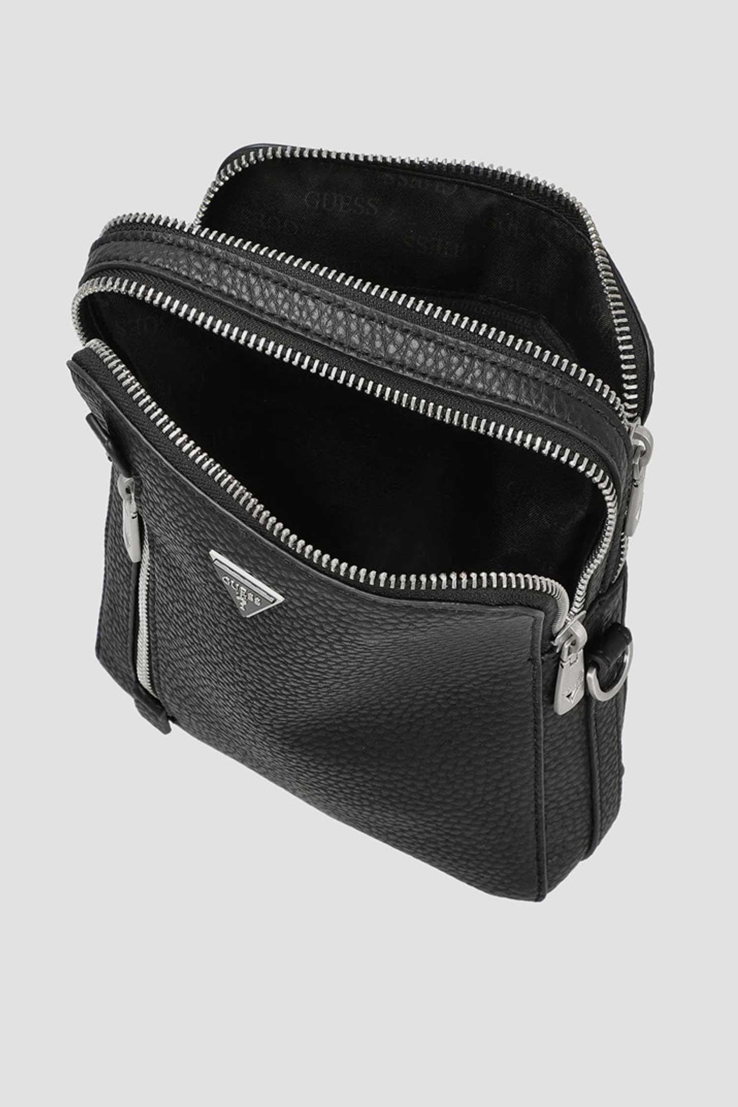 Чоловіча чорна сумка Guess HMTOGR.P5218;BLA