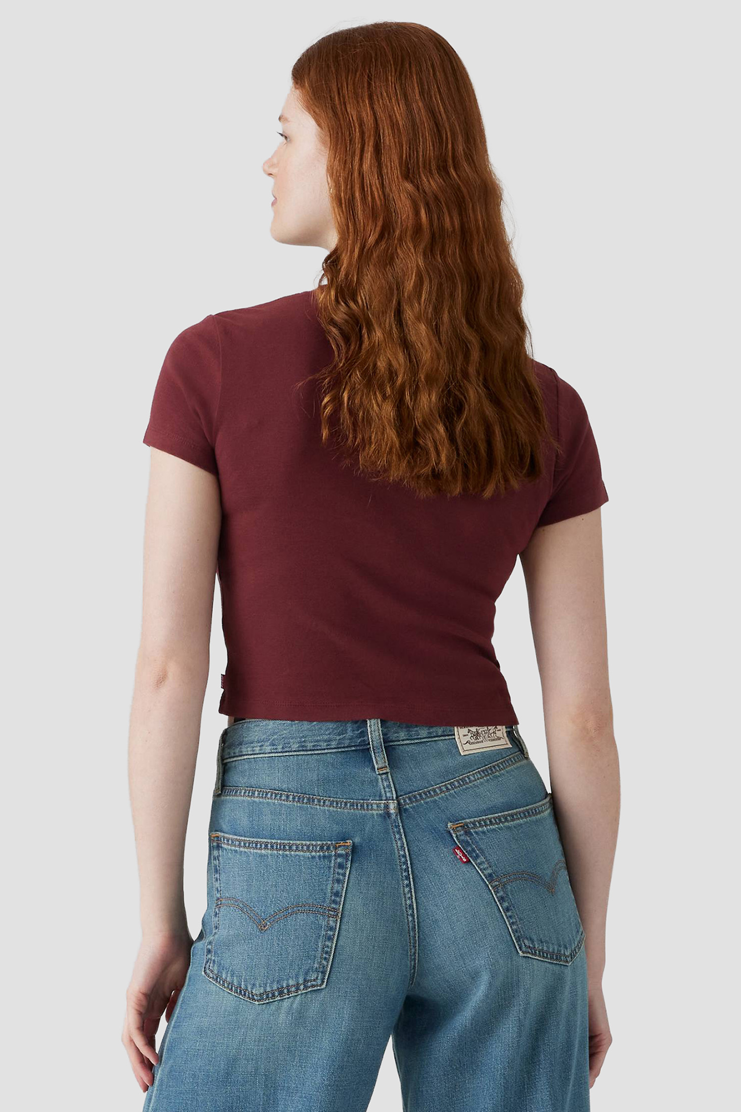 Жіноча бордова футболка Levi’s® A8798;0070