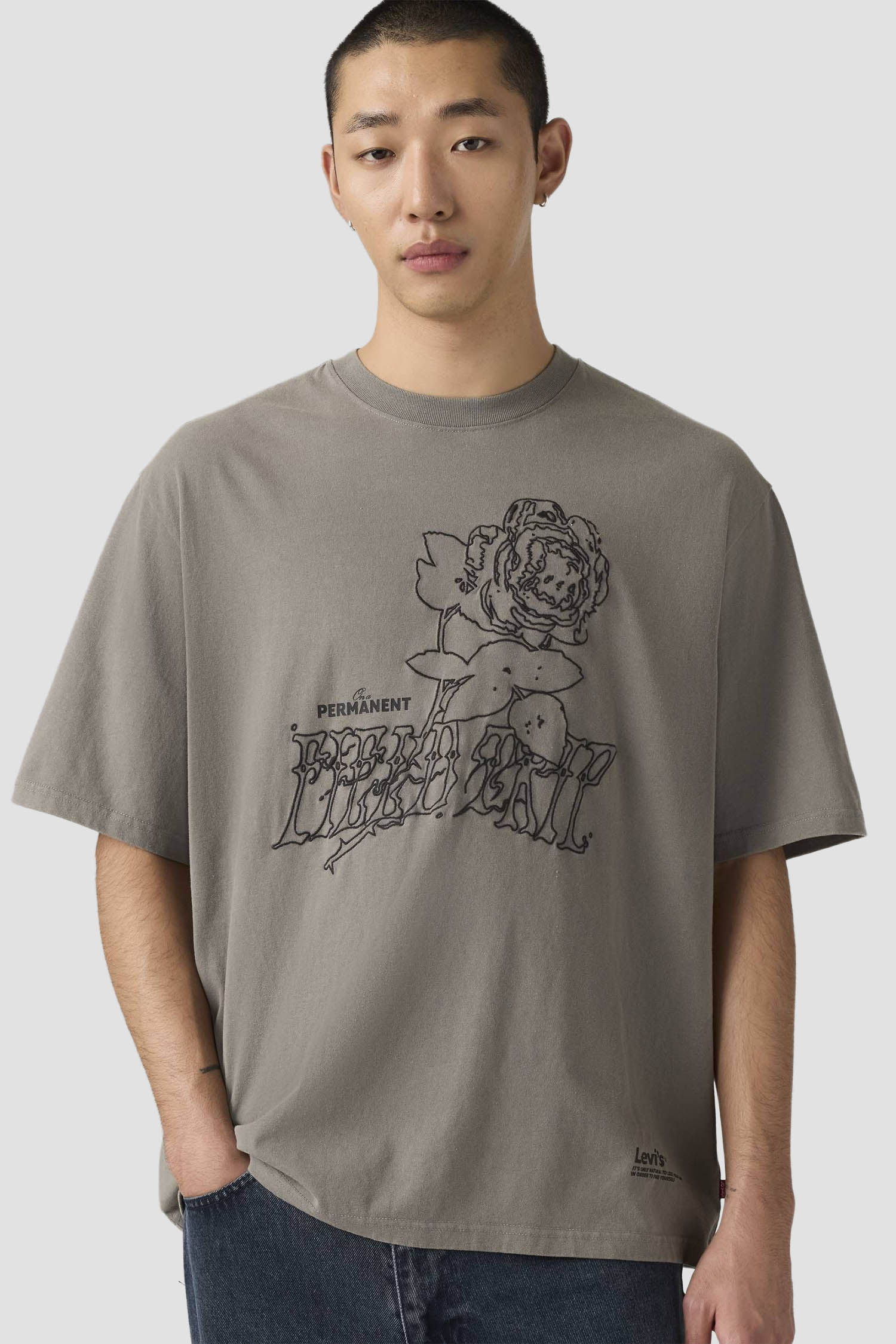 Чоловіча сіра футболка Levi’s® A5805;0064