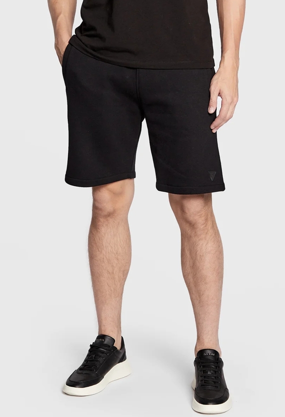 Мужские черные шорты Guess Z2YD04.K9V31;JBLK — Ultrashop