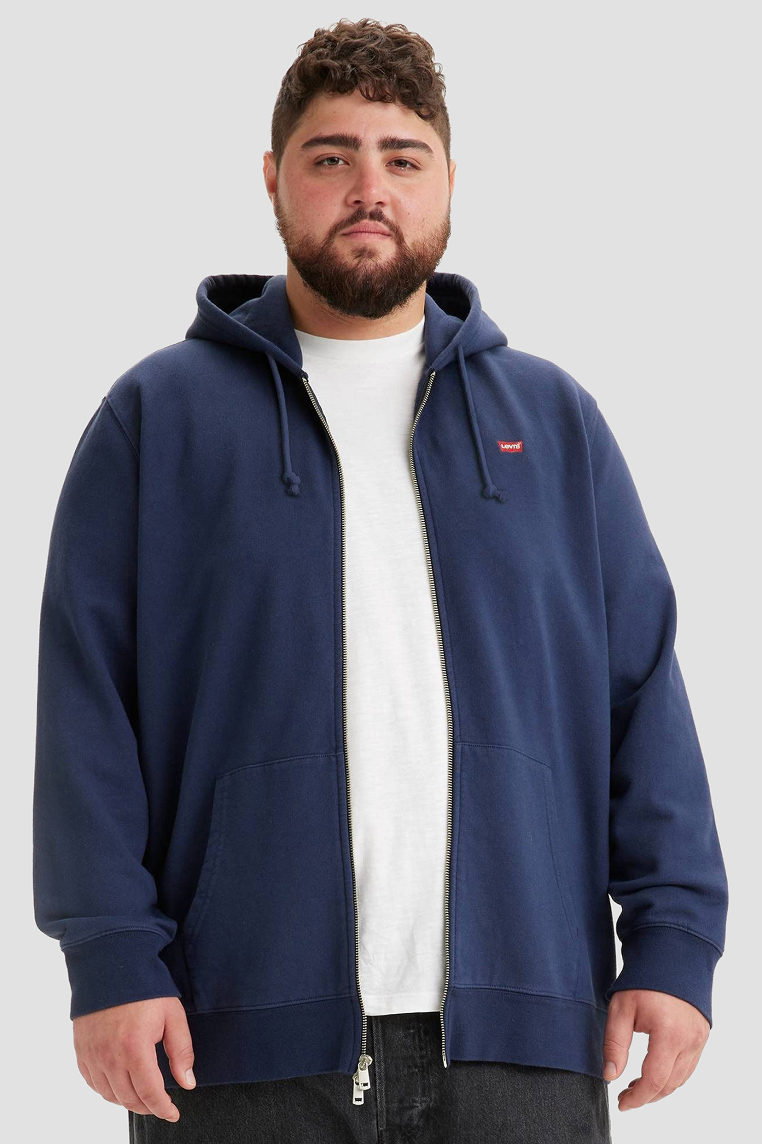 Мужская темно-синяя кофта на молнии Levi’s® A2622;0002