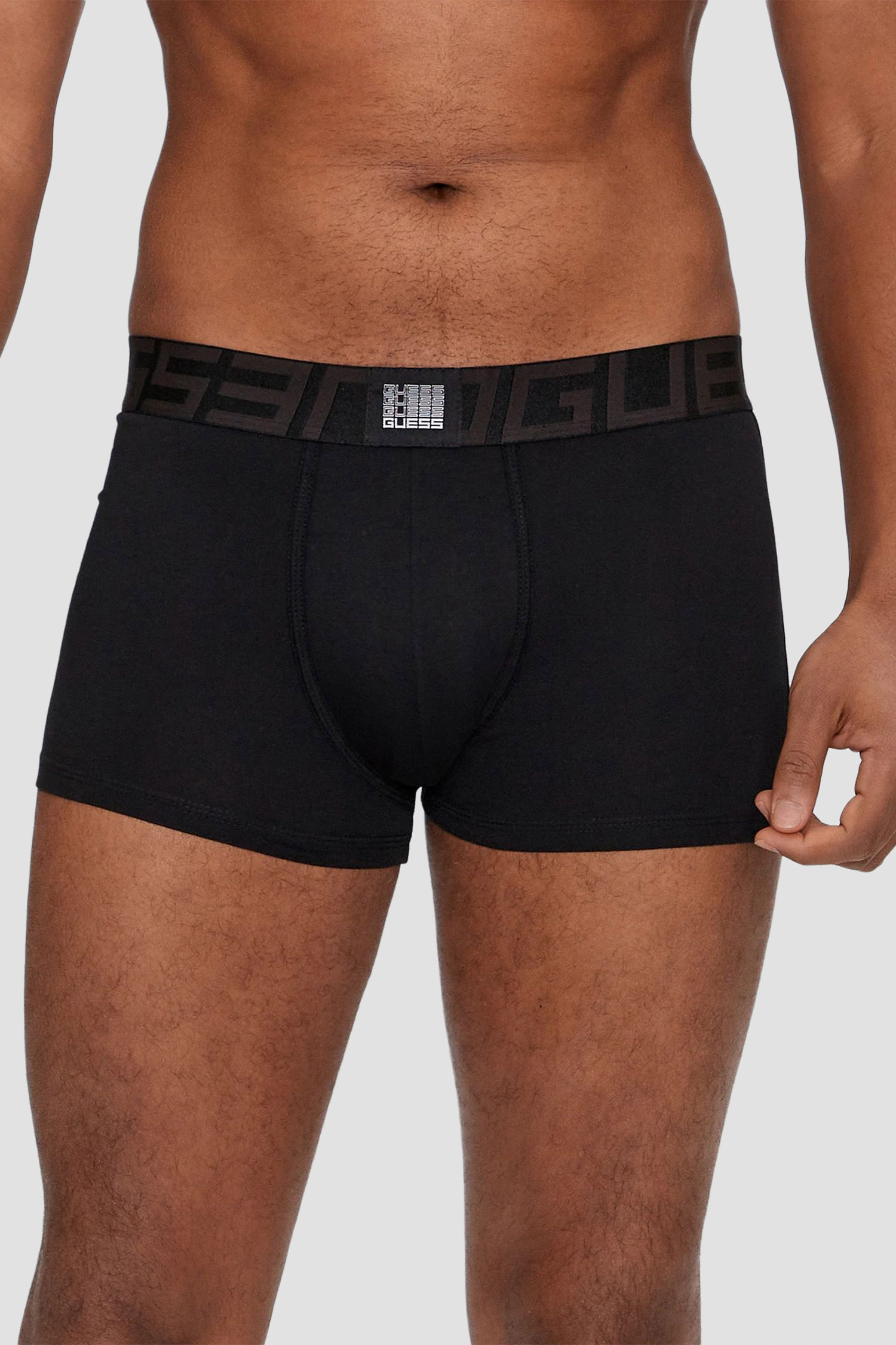 Мужские черные боксеры (3 шт) Guess U4RG01.K6YW0;P9MU