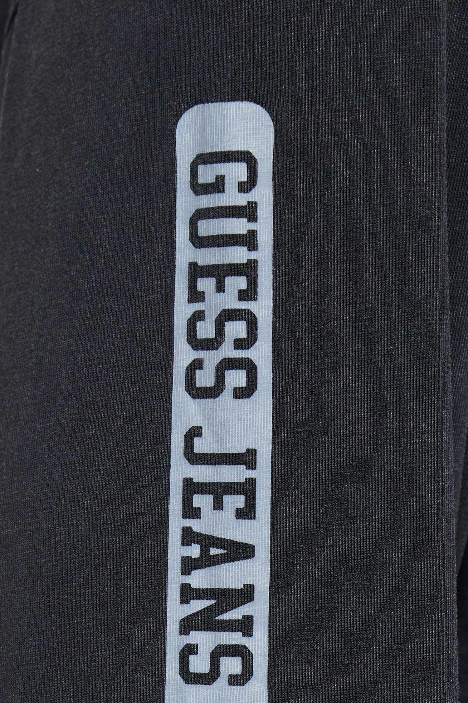 Чоловічий чорний лонгслів Guess Jeans M6RI44.K8HM0;JTMU