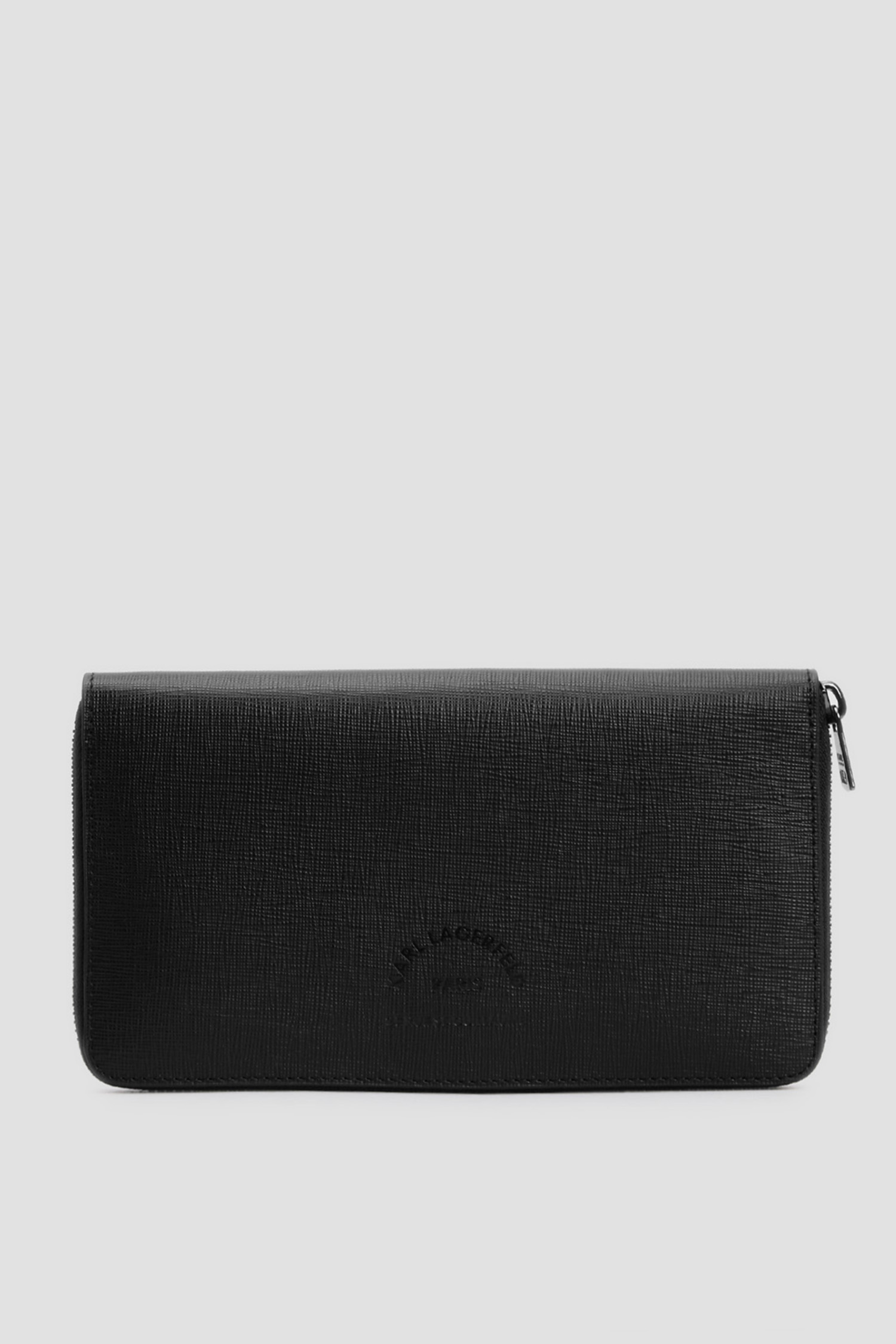 Чорний шкіряний гаманець для хлопців Karl Lagerfeld 511452.815414;990