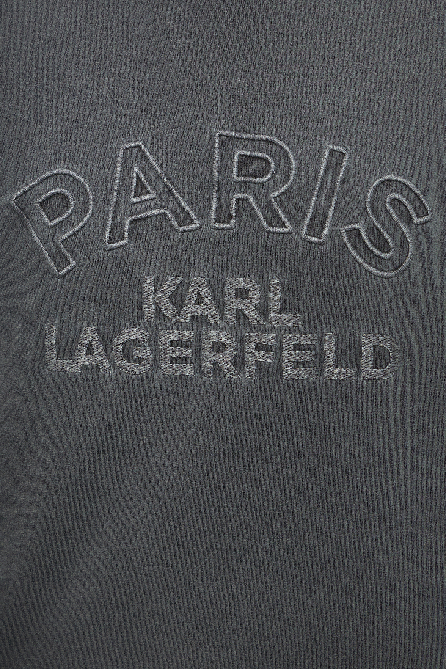 Мужская серая футболка Karl Lagerfeld 563250.755170;990