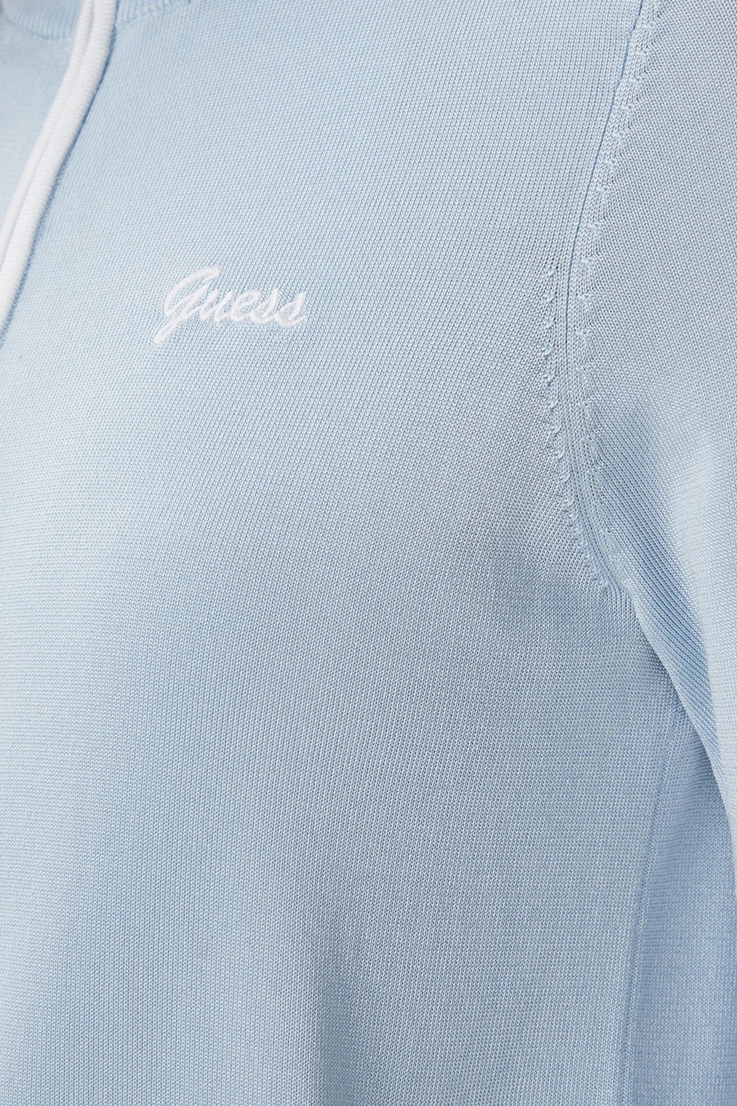 Женская голубая спортивная кофта Guess V5GQ01.Z3D60;G7O3