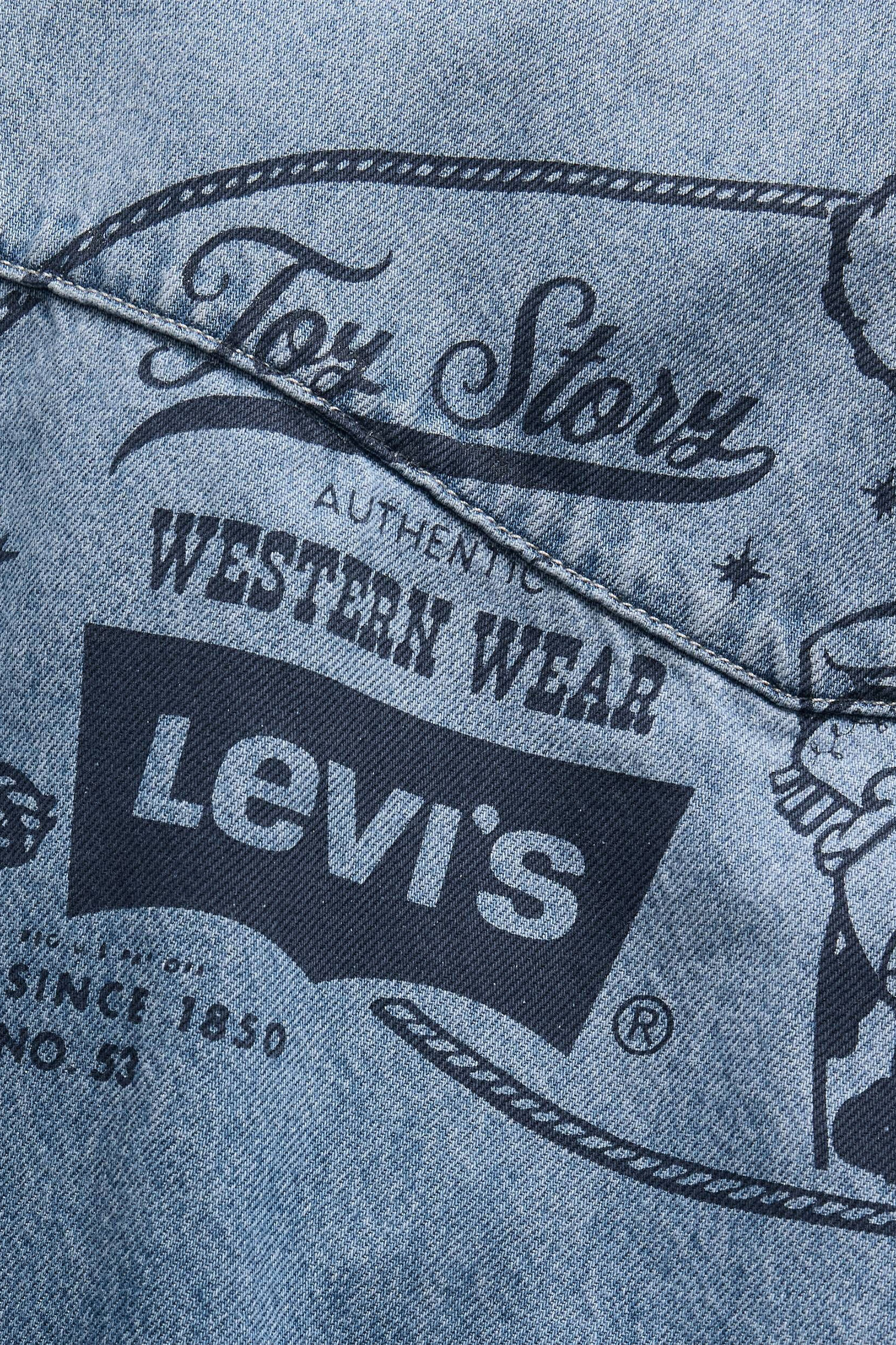 Чоловіча блакитна джинсова сорочка Levi's® x Toy Story Levi’s® 0034P;0000