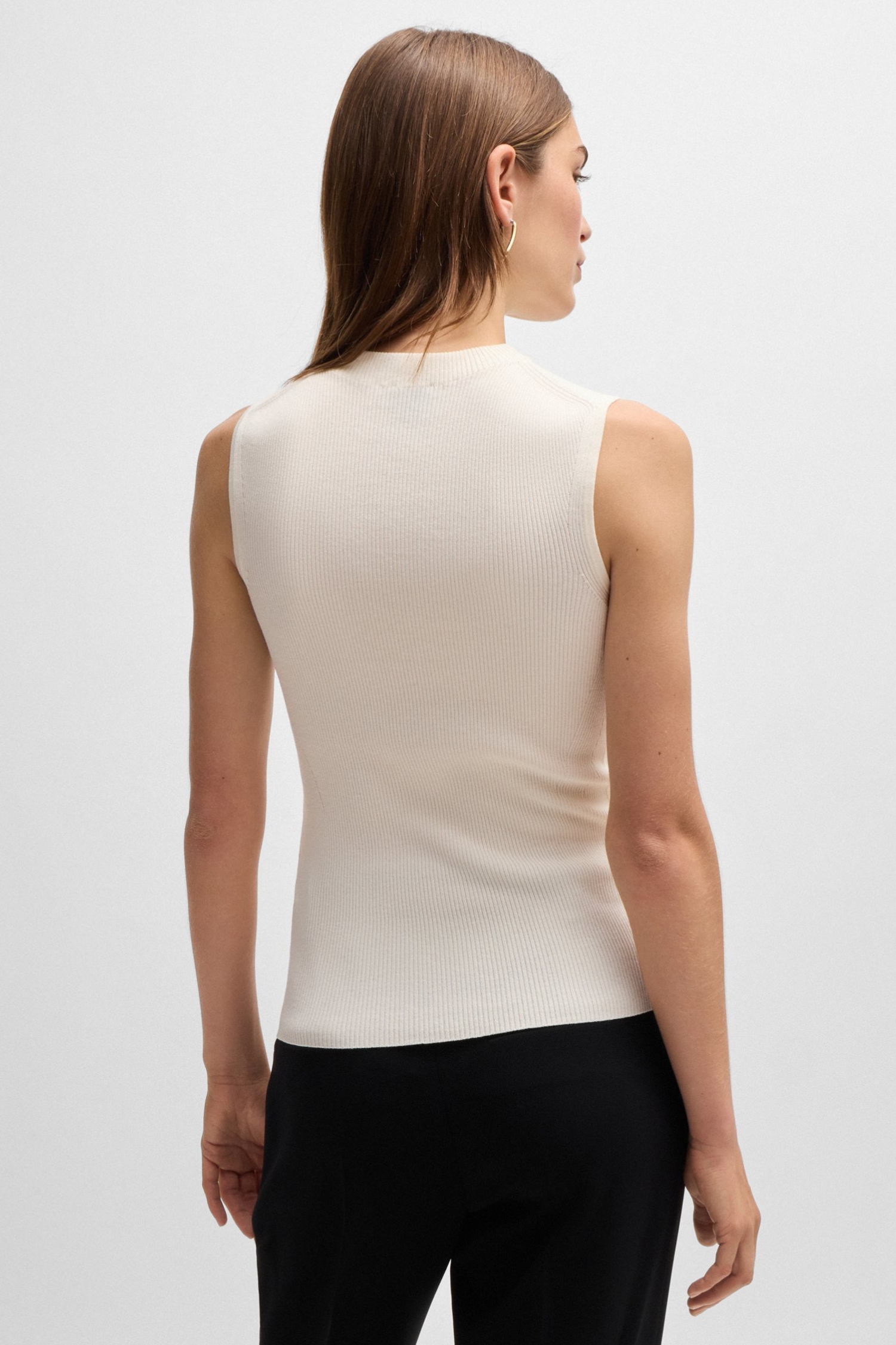 Женский белый топ BOSS 50473237;118