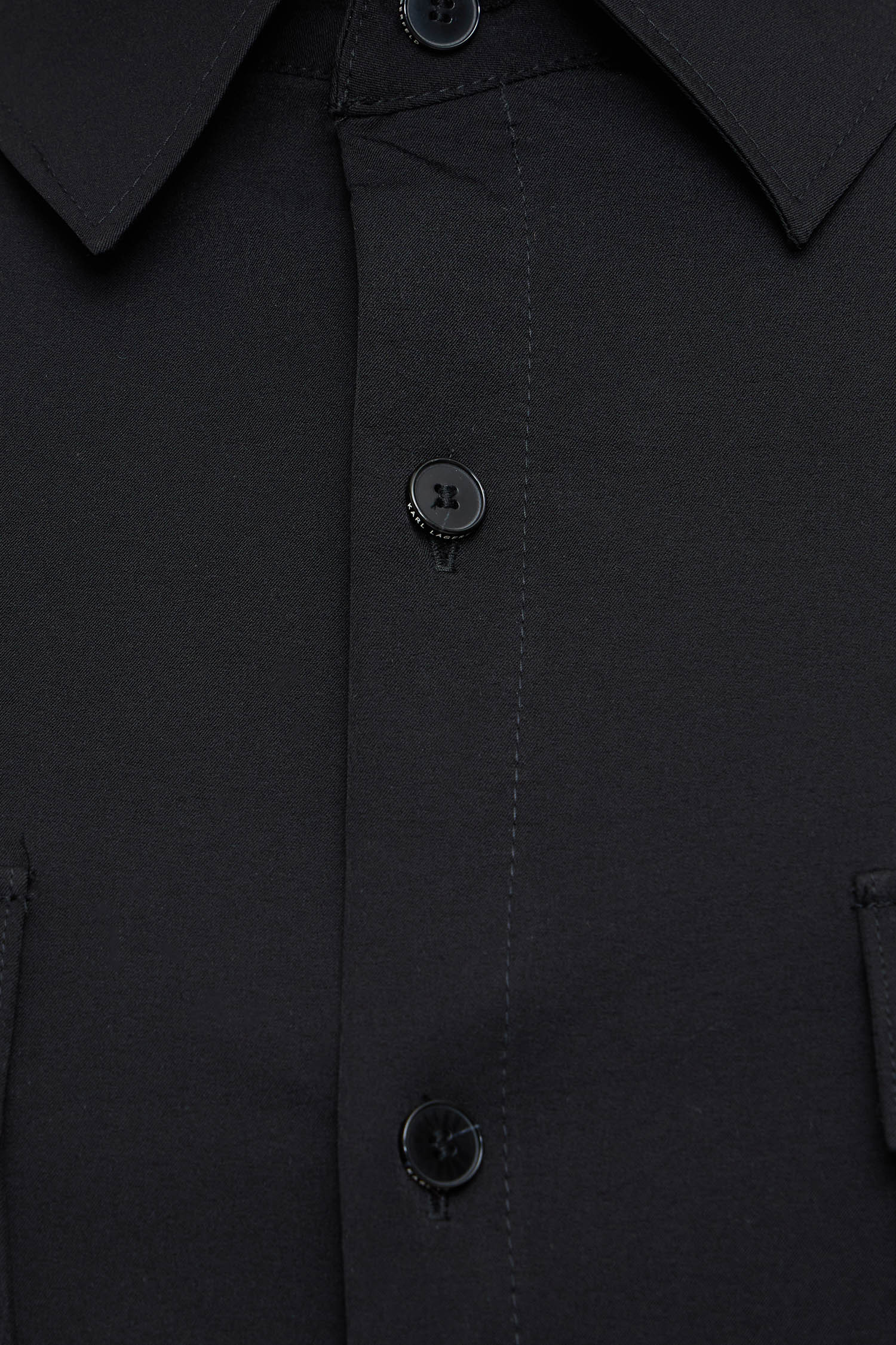 Мужская черная рубашка Karl Lagerfeld 563093.605975;990