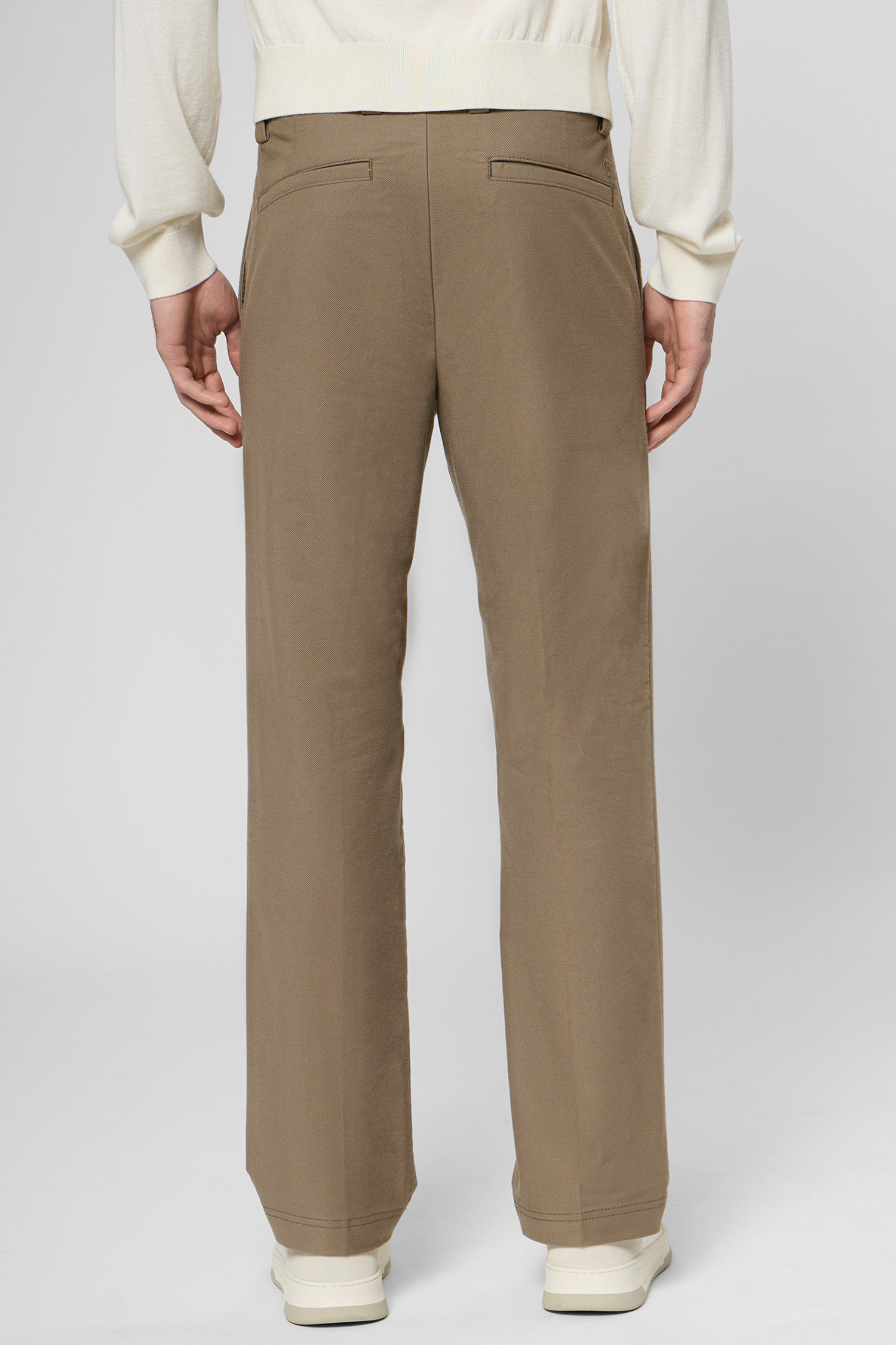 Мужские бежевые брюки BOSS 50551426;245