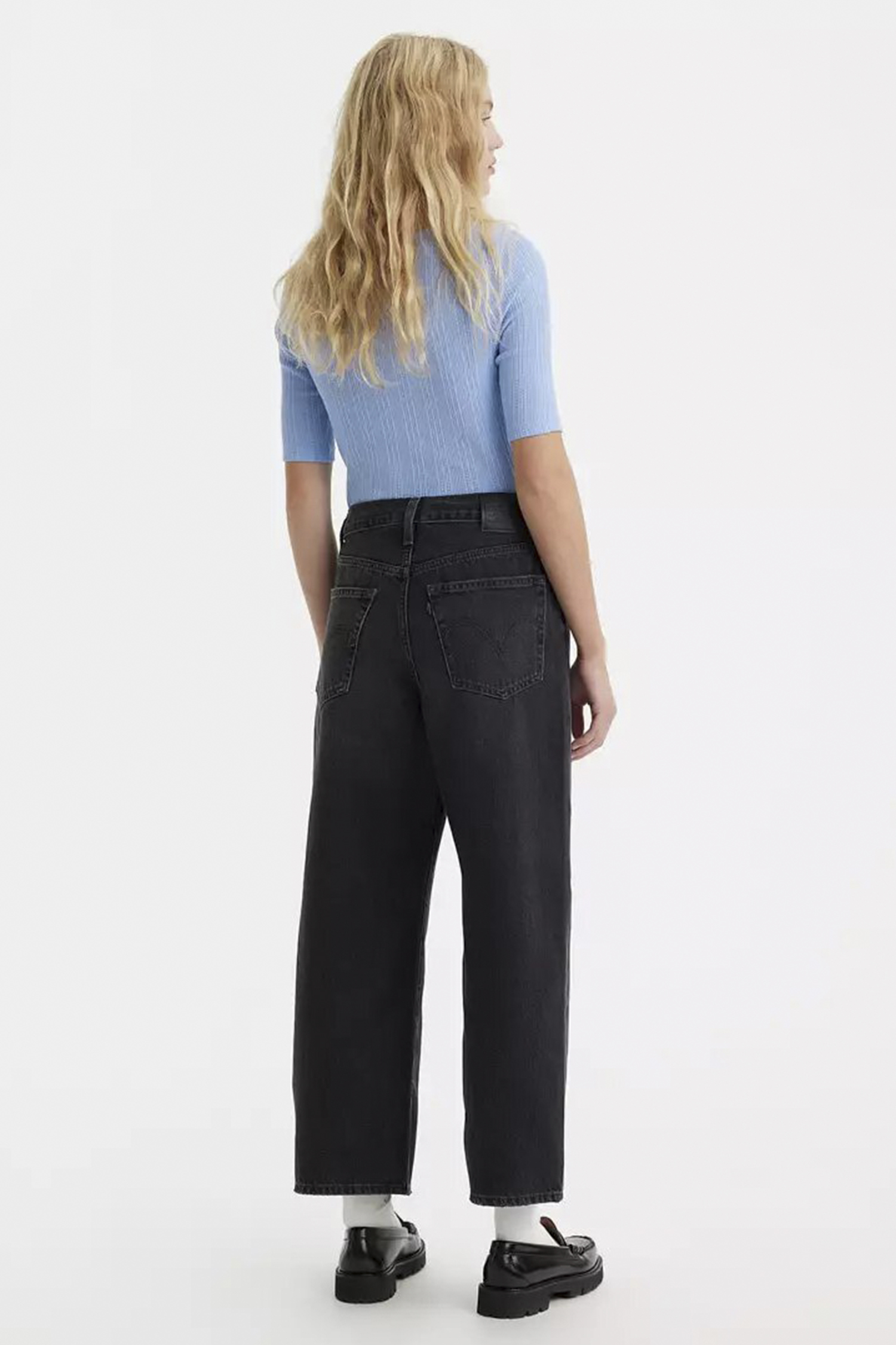 Жіночі чорні джинси Baggy High Water Levi’s® A4678;0000
