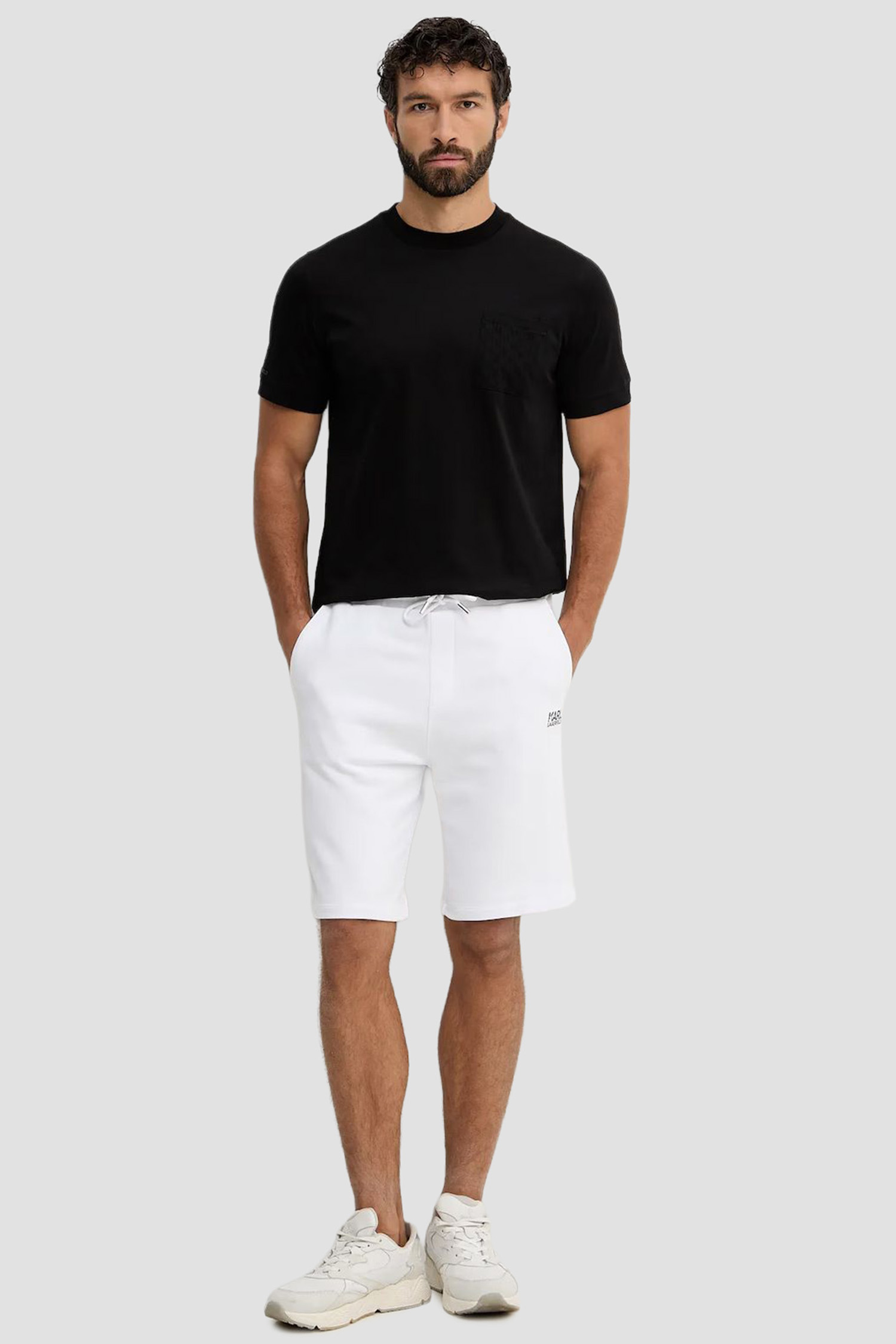 Мужская черная футболка Karl Lagerfeld 561200.755004;990