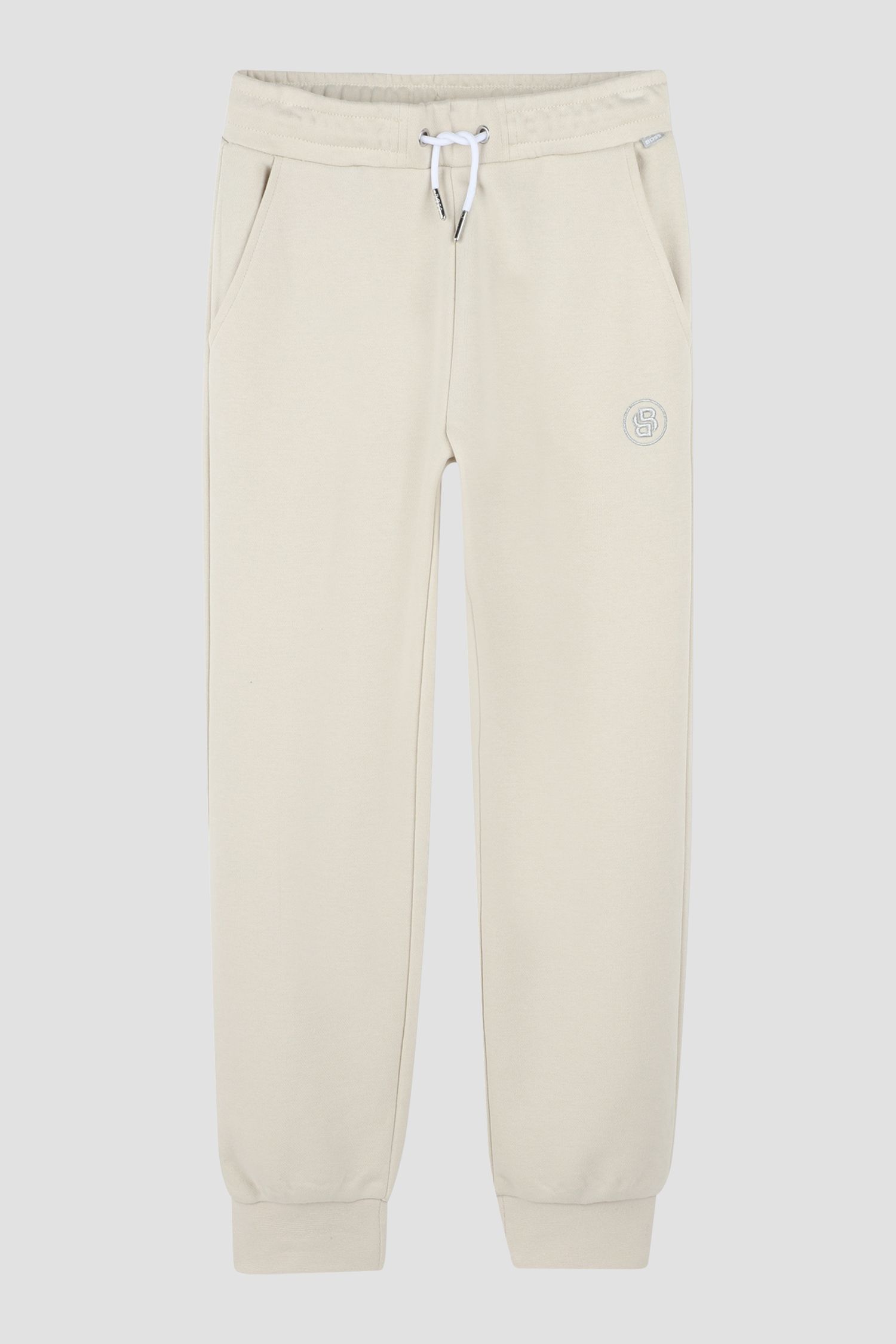 Дитячі бежеві спортивні штани BOSS kids J52135;21C