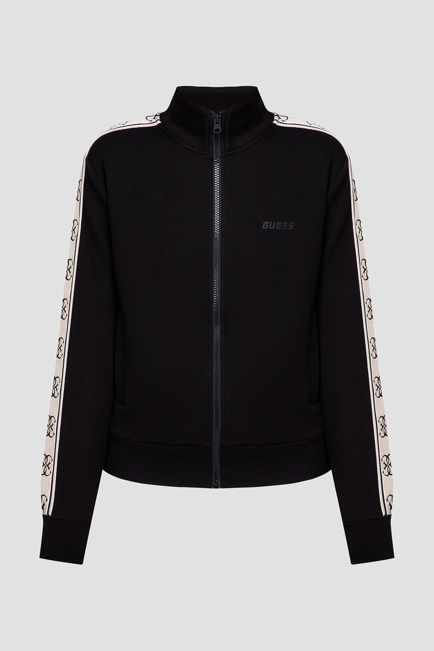 Женская черная спортивная кофта Guess V2YQ16.KB3P2;JBLK