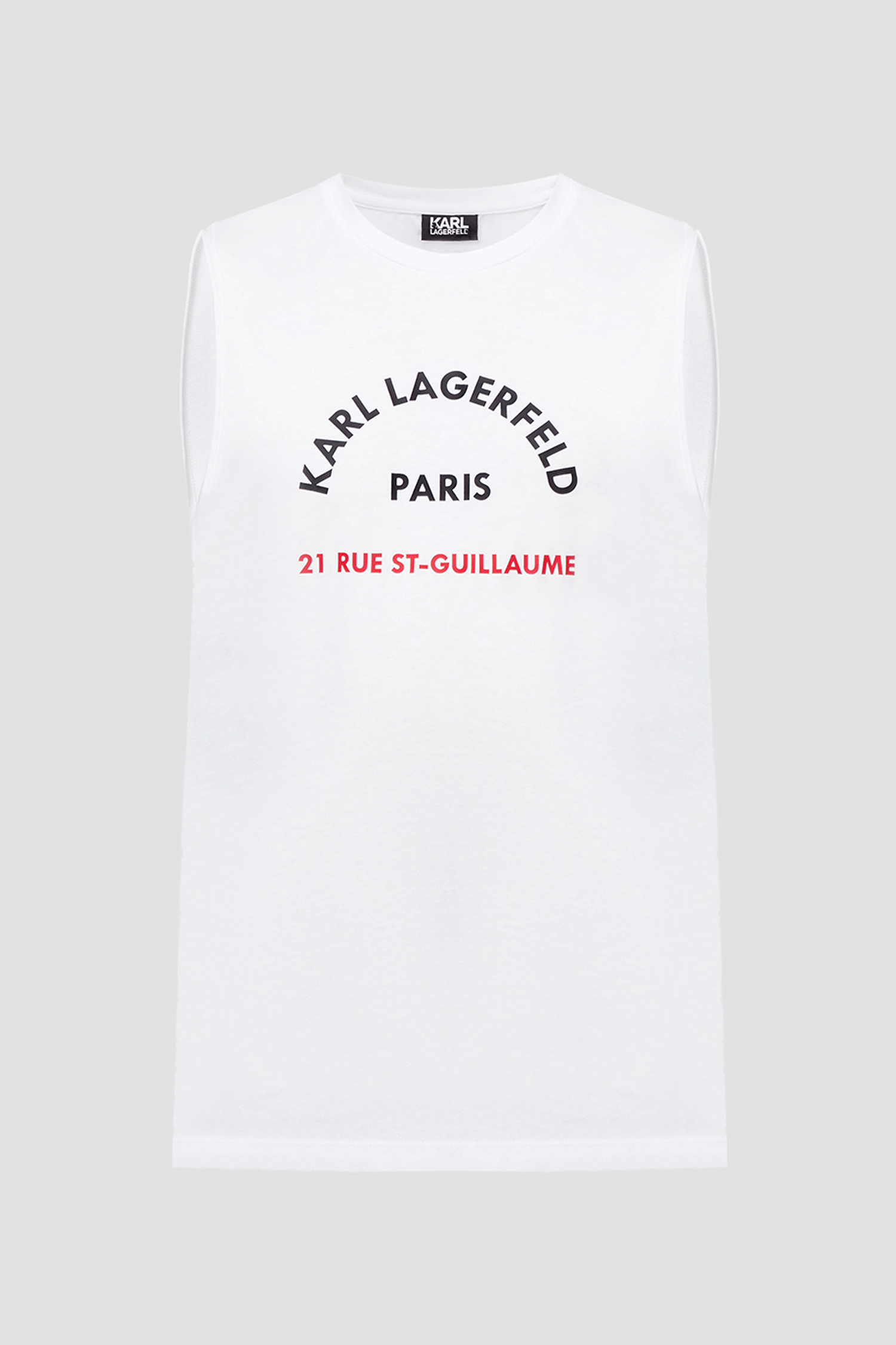 Мужская белая майка Karl Lagerfeld 511224.755070;10