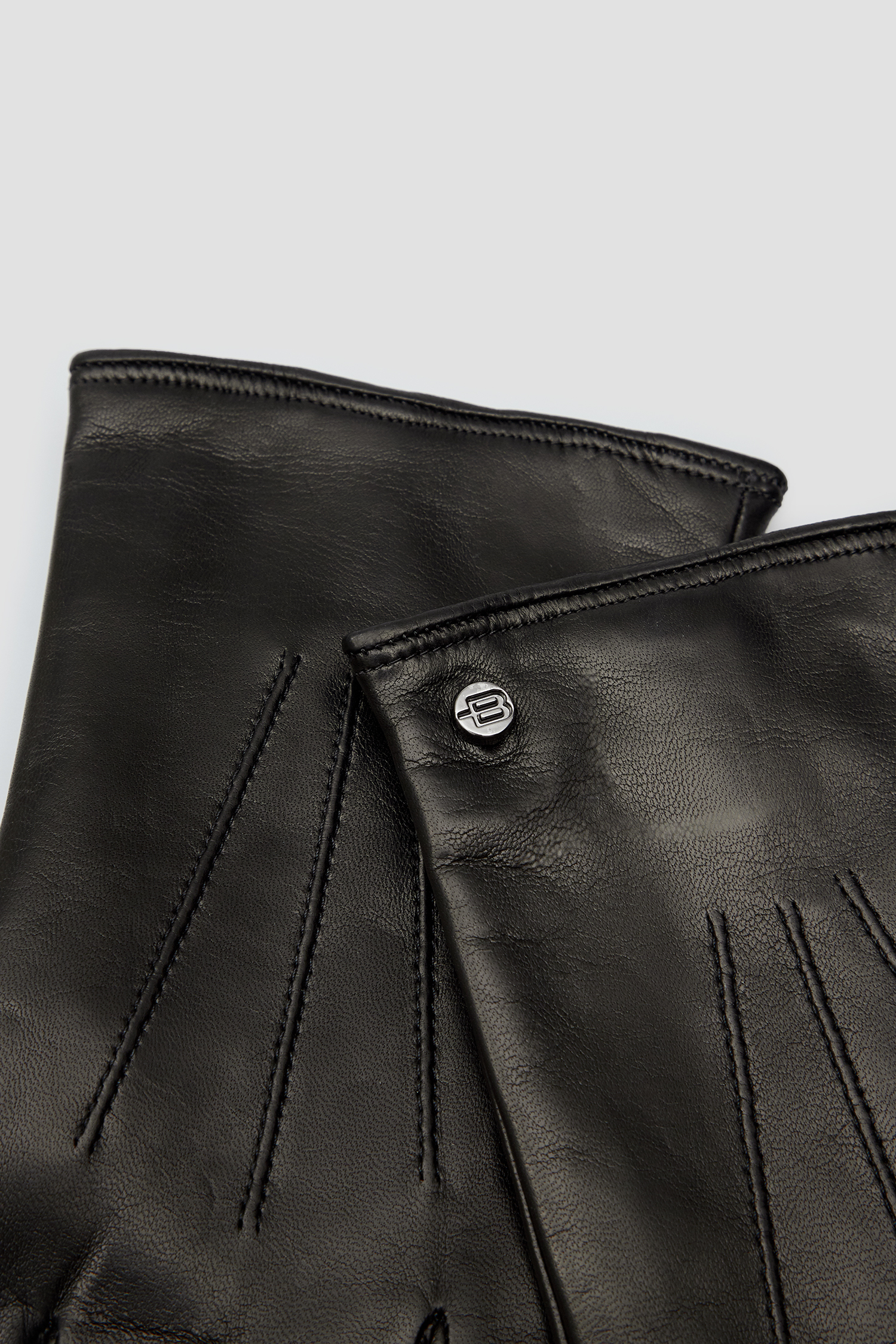 Мужские черные кожаные перчатки BALDININI G3B030XXNAPT;0000