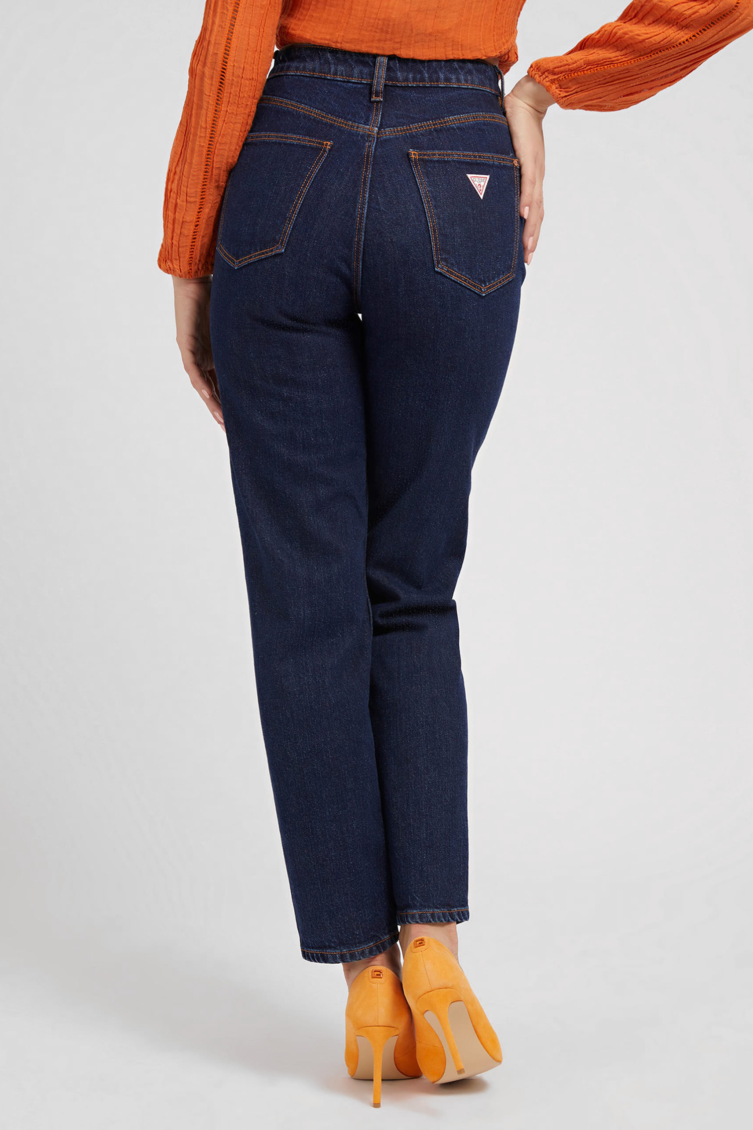 Женские темно-синие джинсы Guess W2YA21.D4NH4;AUDA