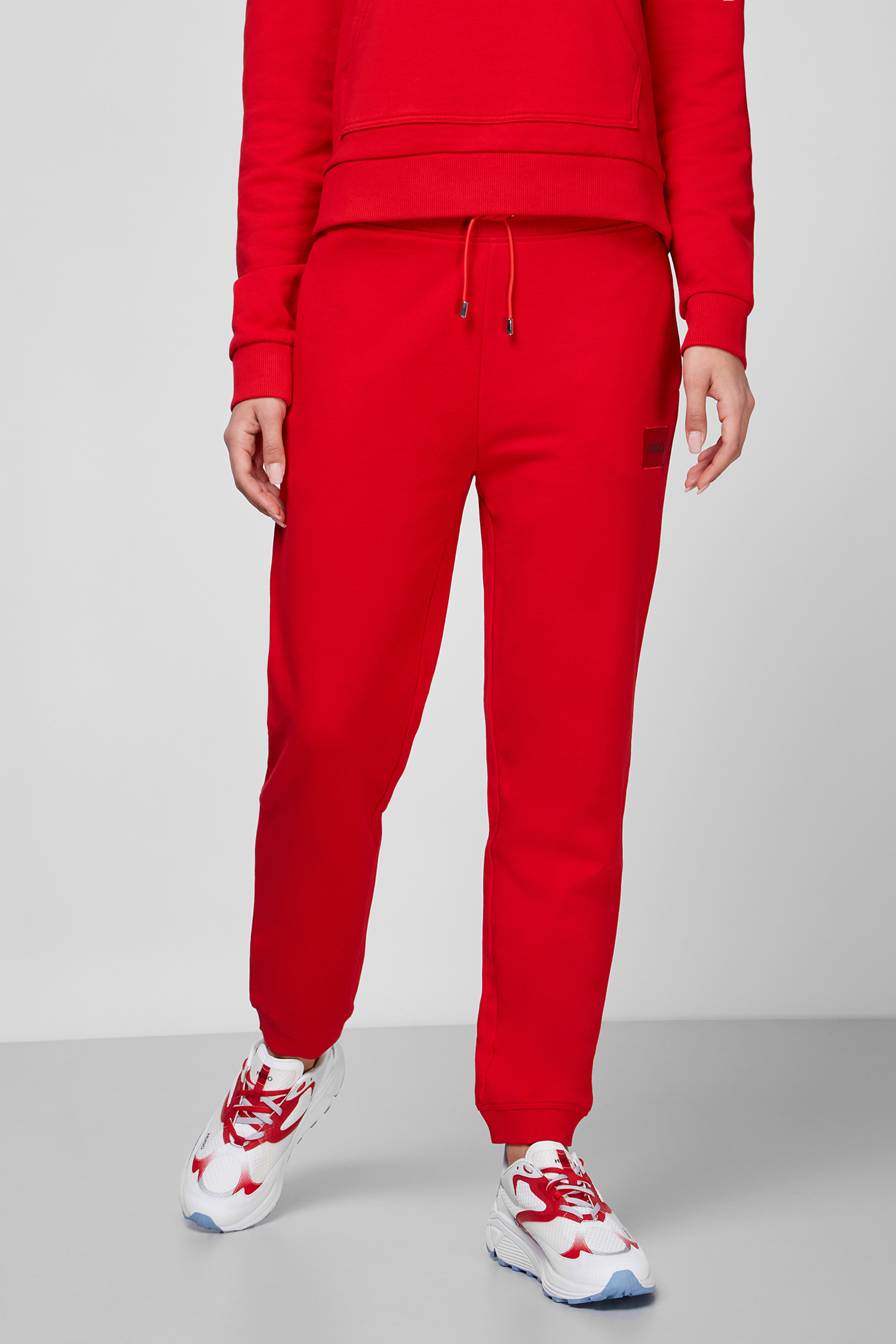 Жіночі червоні спортивні штани HUGO 50455983;693