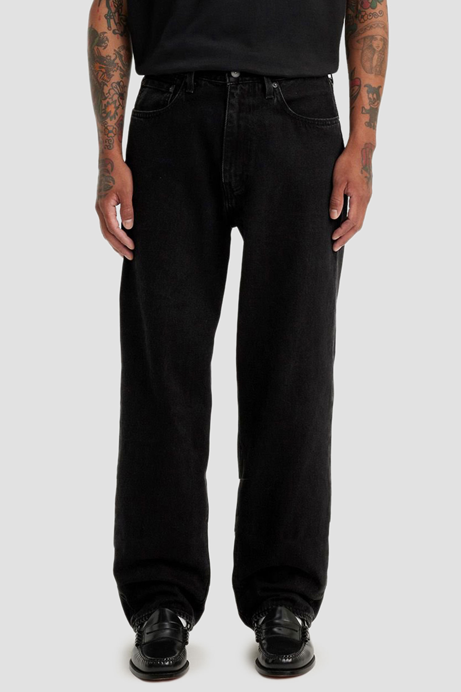Чоловічі чорні джинси 568™ Loose Straight Levi’s® 29037;0066