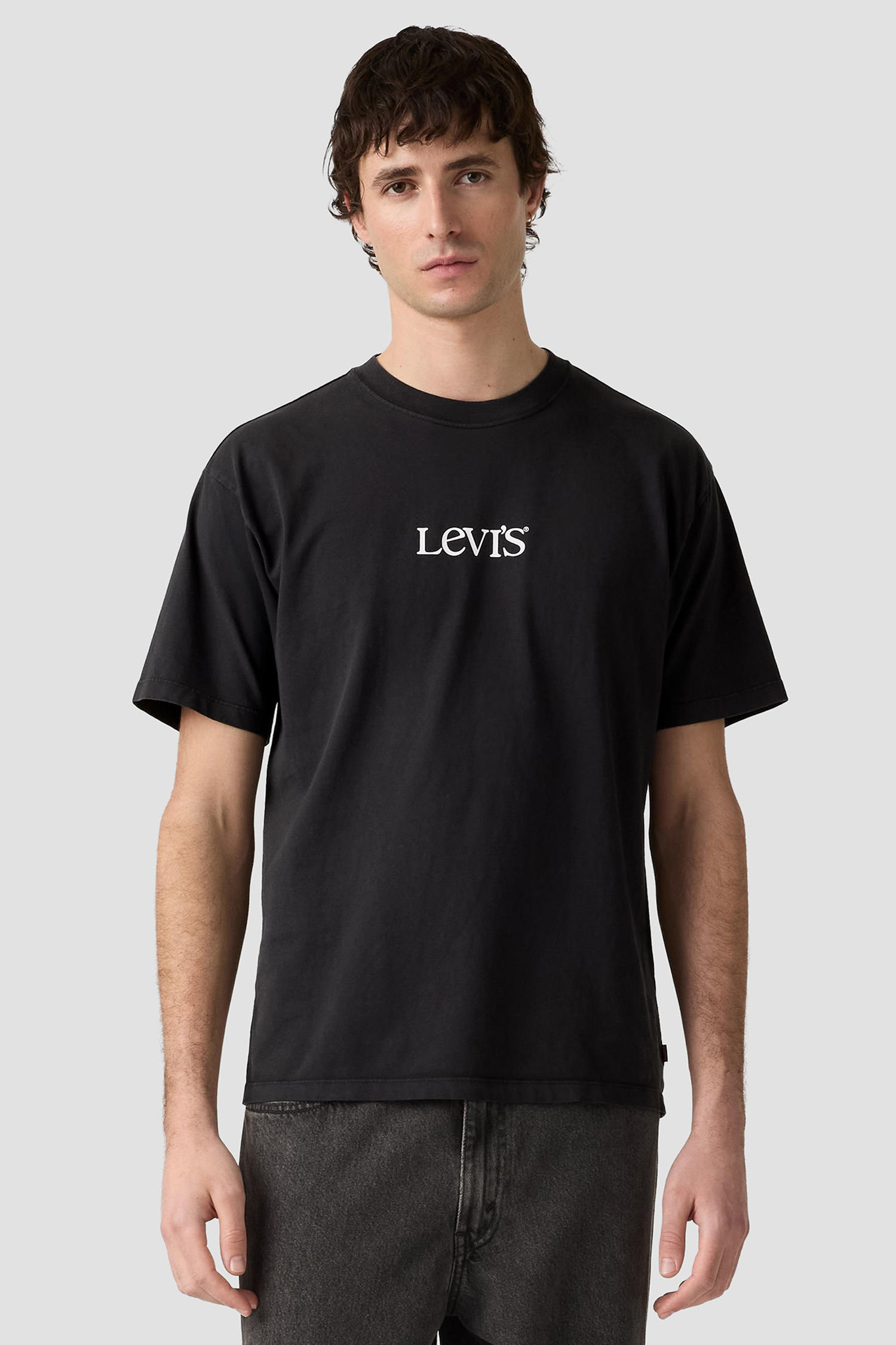 Мужская черная футболка Levi’s® 87373;0445