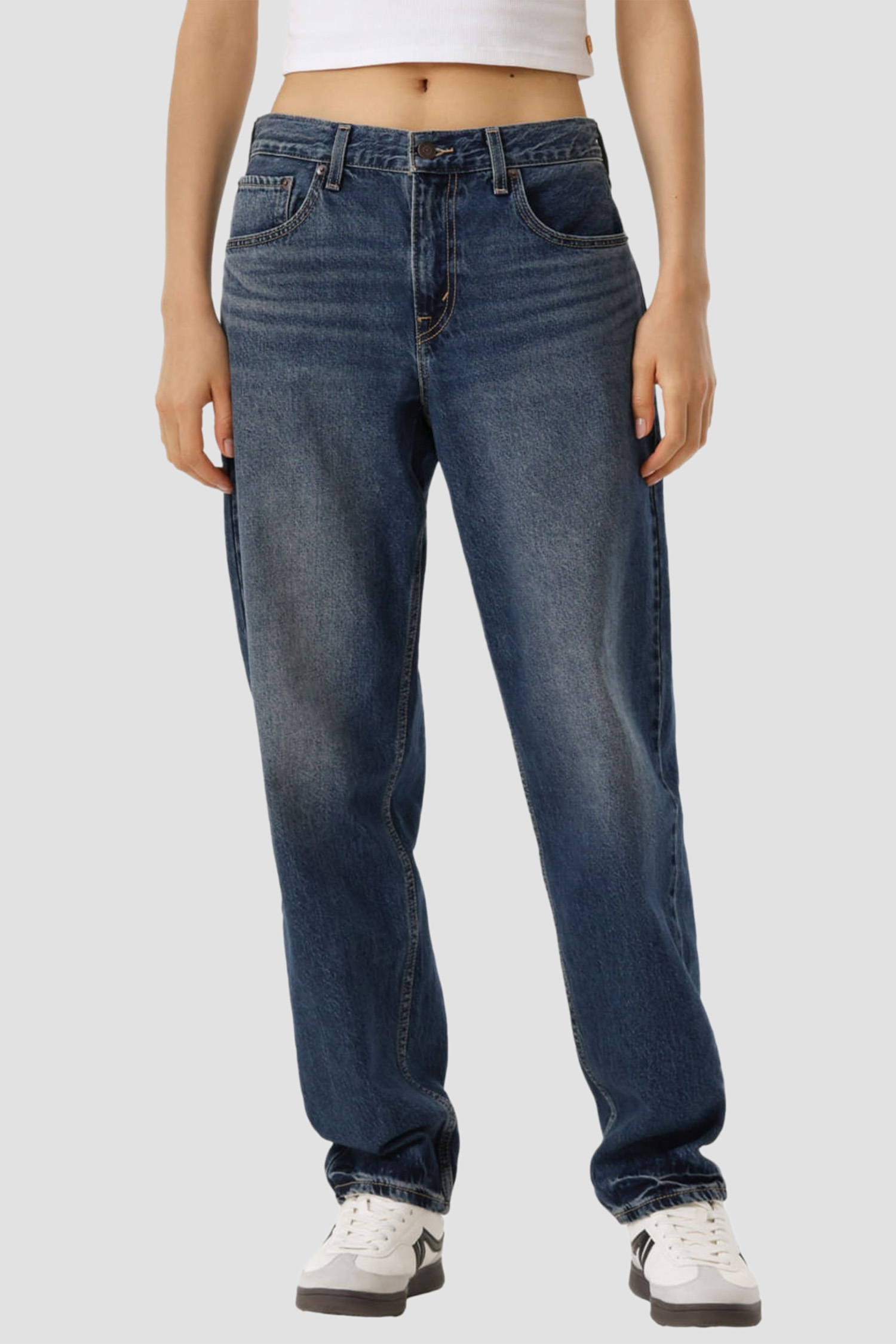 Женские темно-синие джинсы Loose Taper Levi’s® 0083N;0008