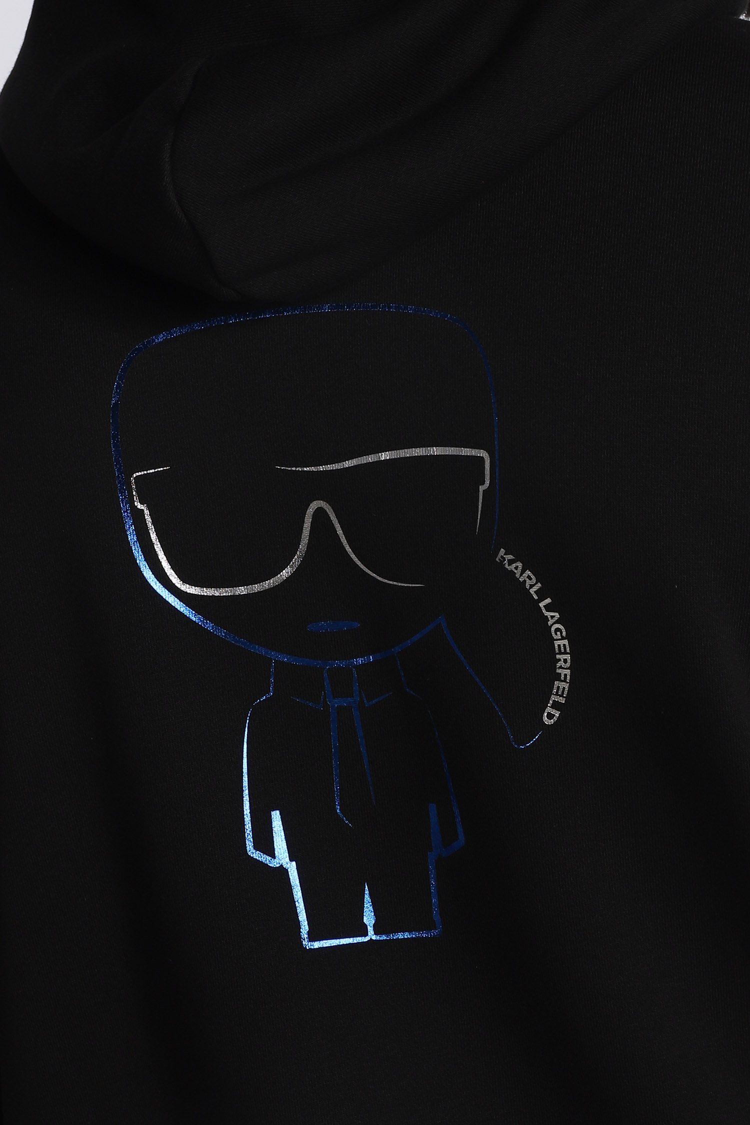 Мужское черное худи Karl Lagerfeld 524910.705424;990