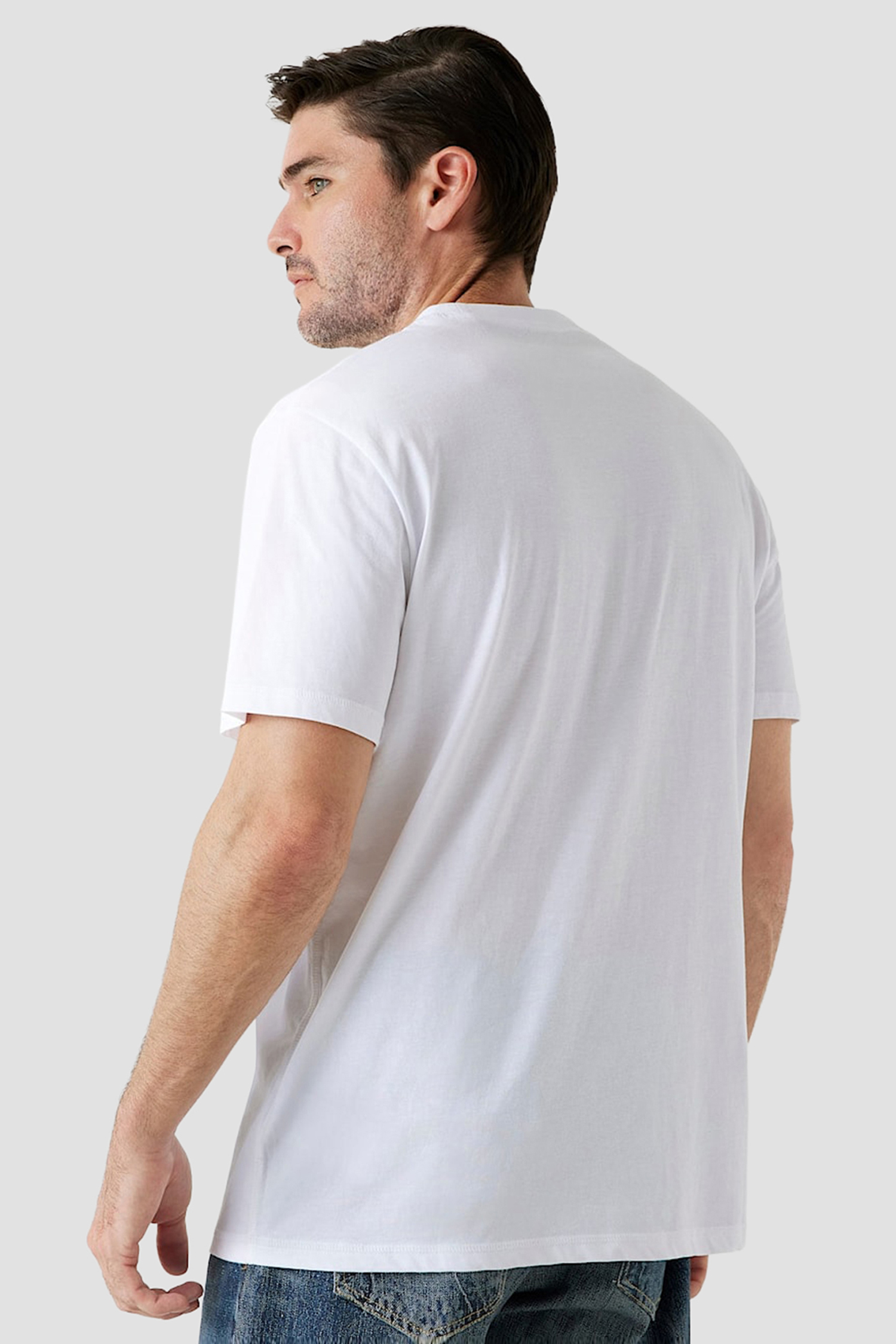 Мужская белая футболка Guess M5BI04.I3Z14;G011