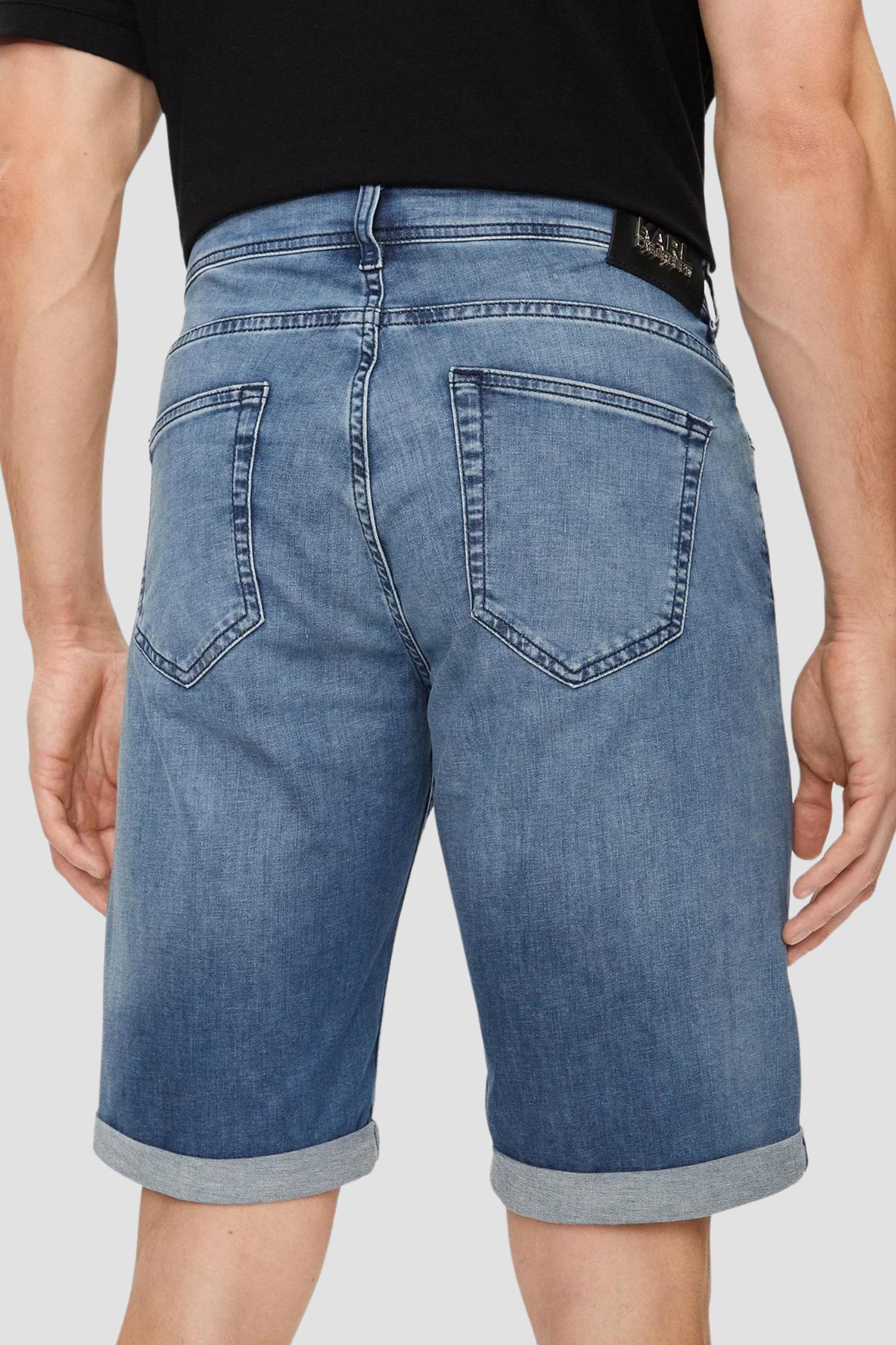 Чоловічі сині джинсові шорти Karl Lagerfeld 542833.265820;620