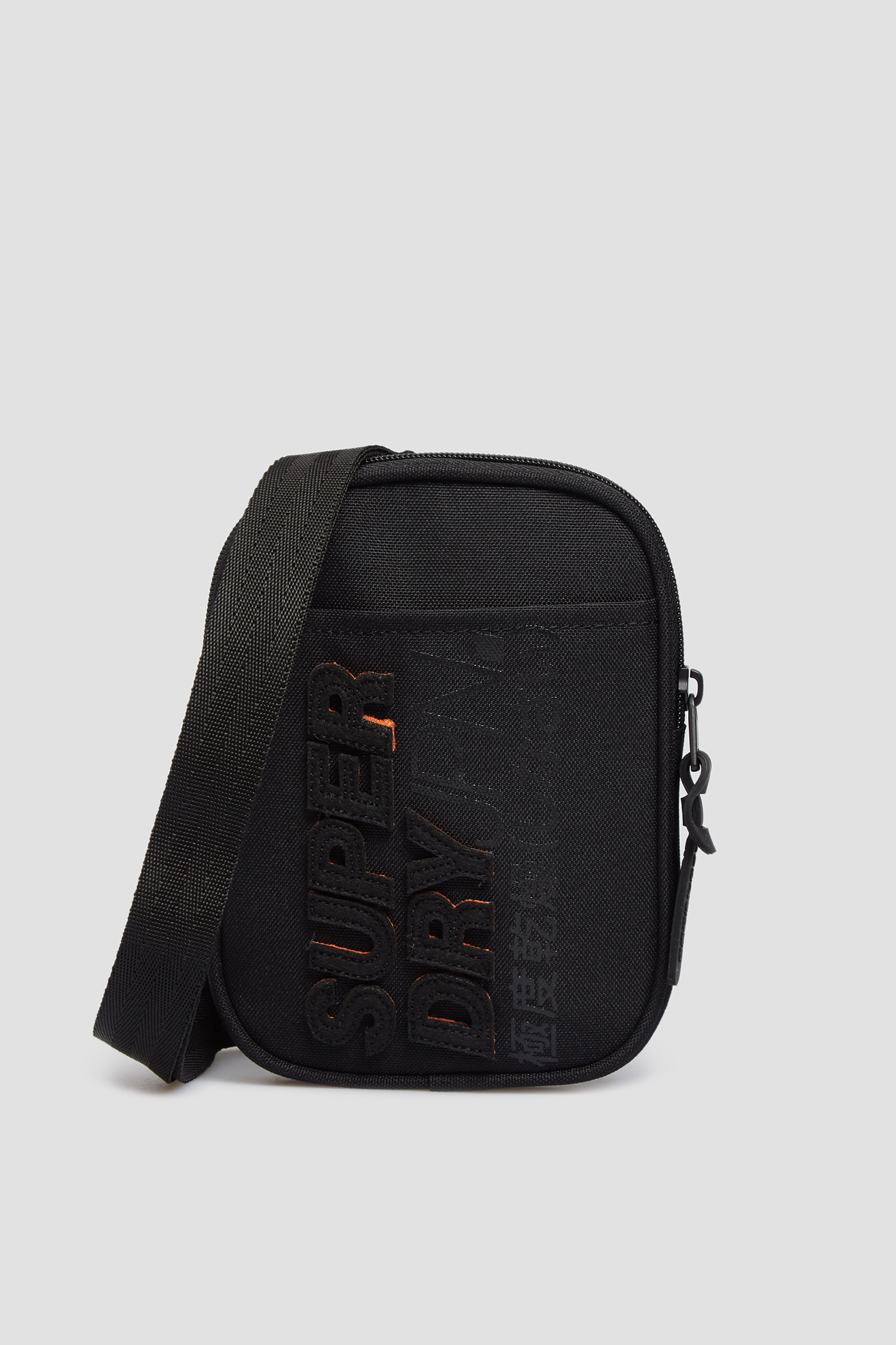 Мужская черная сумка через плечо SuperDry M9110179A;02A