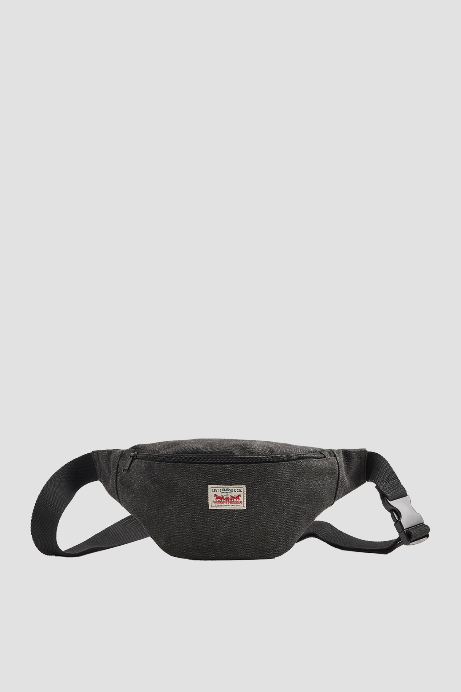 Чоловіча темно-сіра поясна сумка Levi’s® 004C8;0001