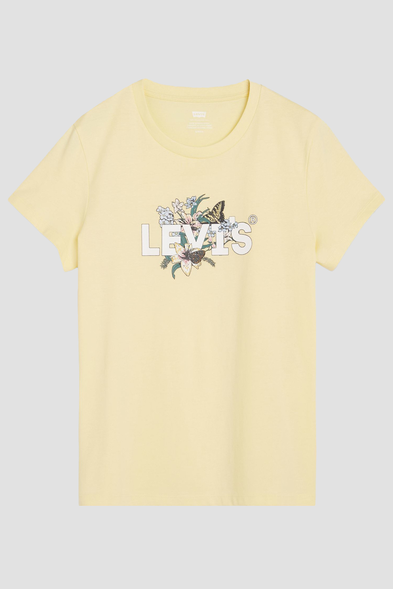 Женская желтая футболка Levi’s® 17369;3019